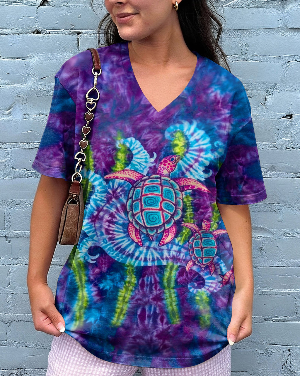 SEA TURTLE ALL OVER PRINT  - TLHN1504262
