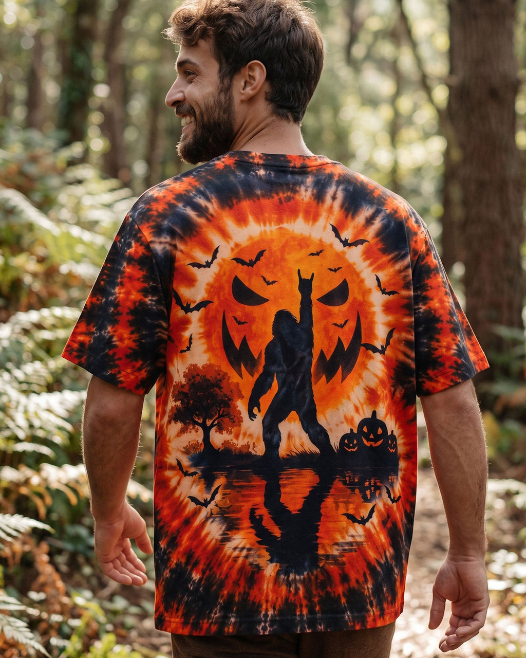 BIGFOOT MOONBURST HALLOWEEN ALL OVER PRINT - TLTW1707262