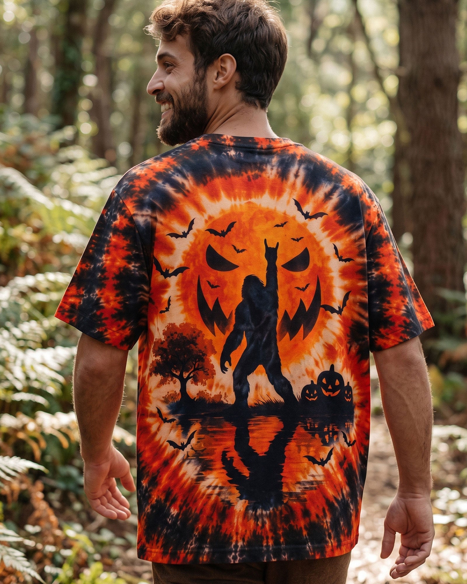 BIGFOOT MOONBURST HALLOWEEN ALL OVER PRINT - TLTW1707262
