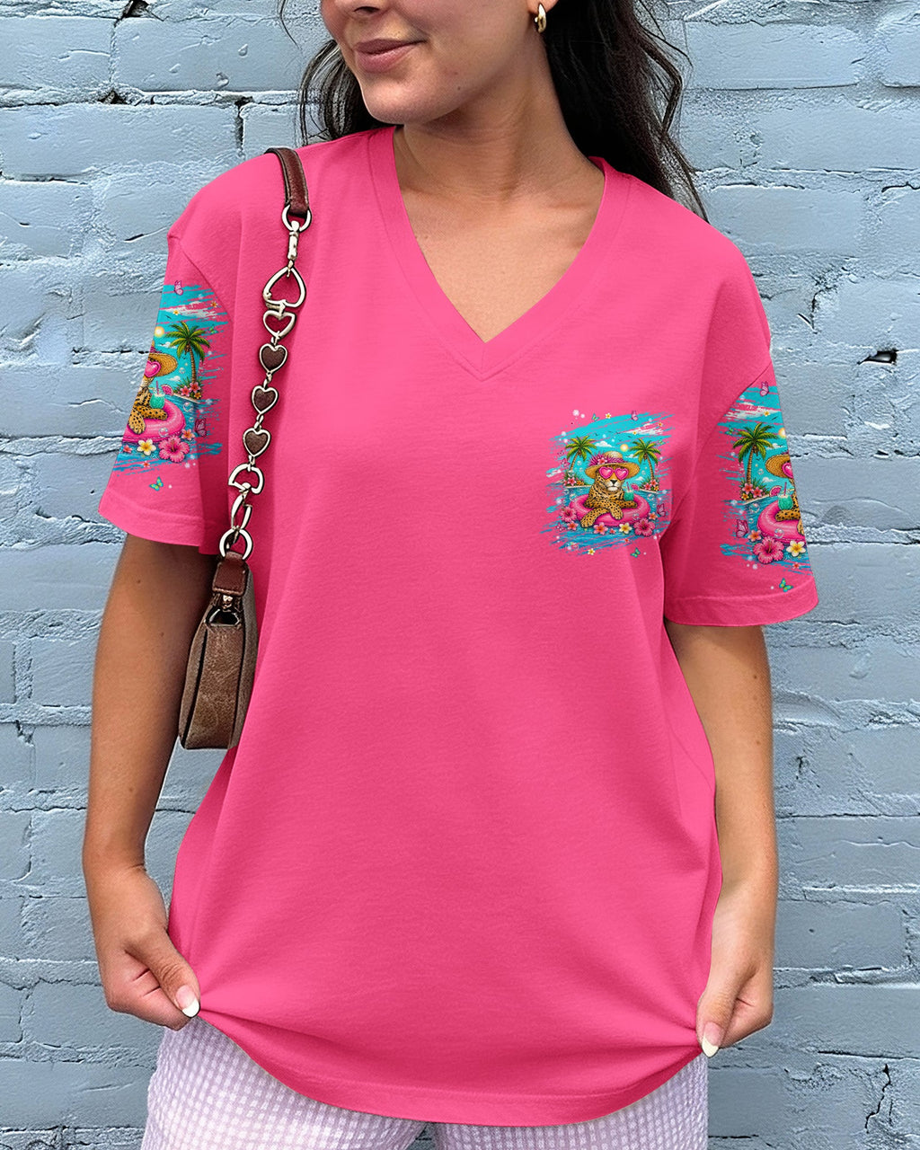 IT'S 5 O'CLOCK SOMEWHERE LEOPARD ALL OVER PRINT  - TLNT2605261