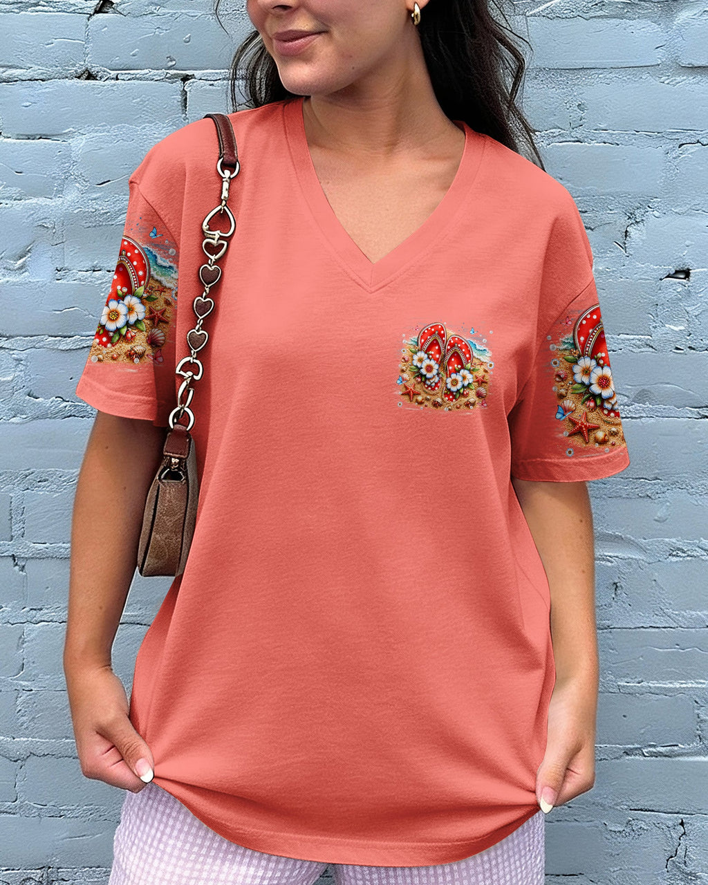 LIFE IS BETTER IN FLIP-FLOPS AND SANDY TOES ALL OVER PRINT   - TLHN1505263