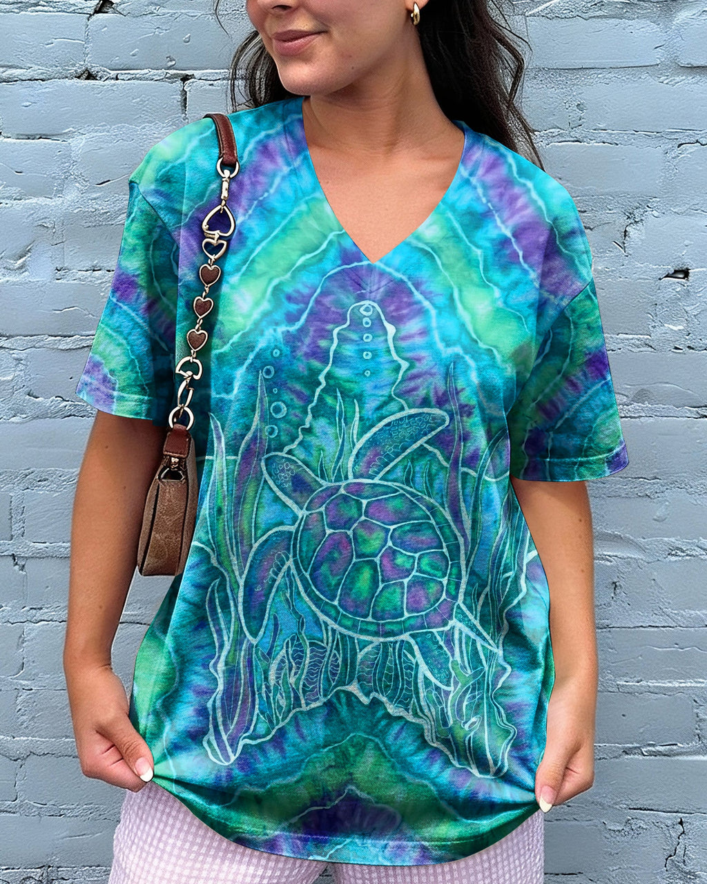 STARFISH TURTLE SWIRL ALL OVER PRINT - TLHN0307261