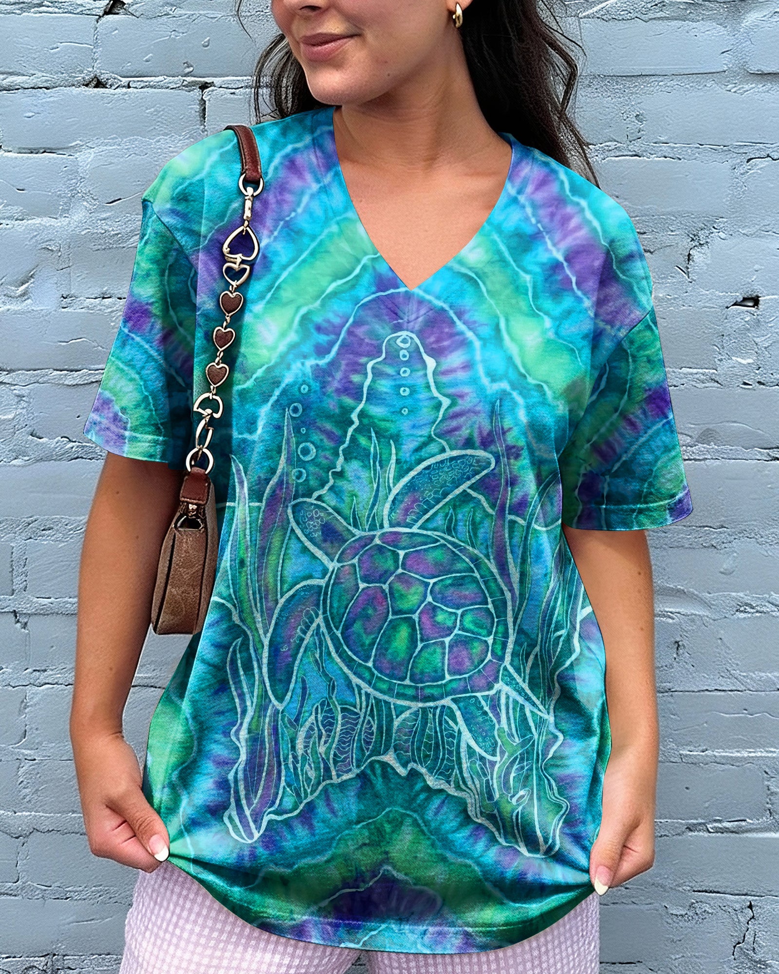 STARFISH TURTLE SWIRL ALL OVER PRINT - TLHN0307261