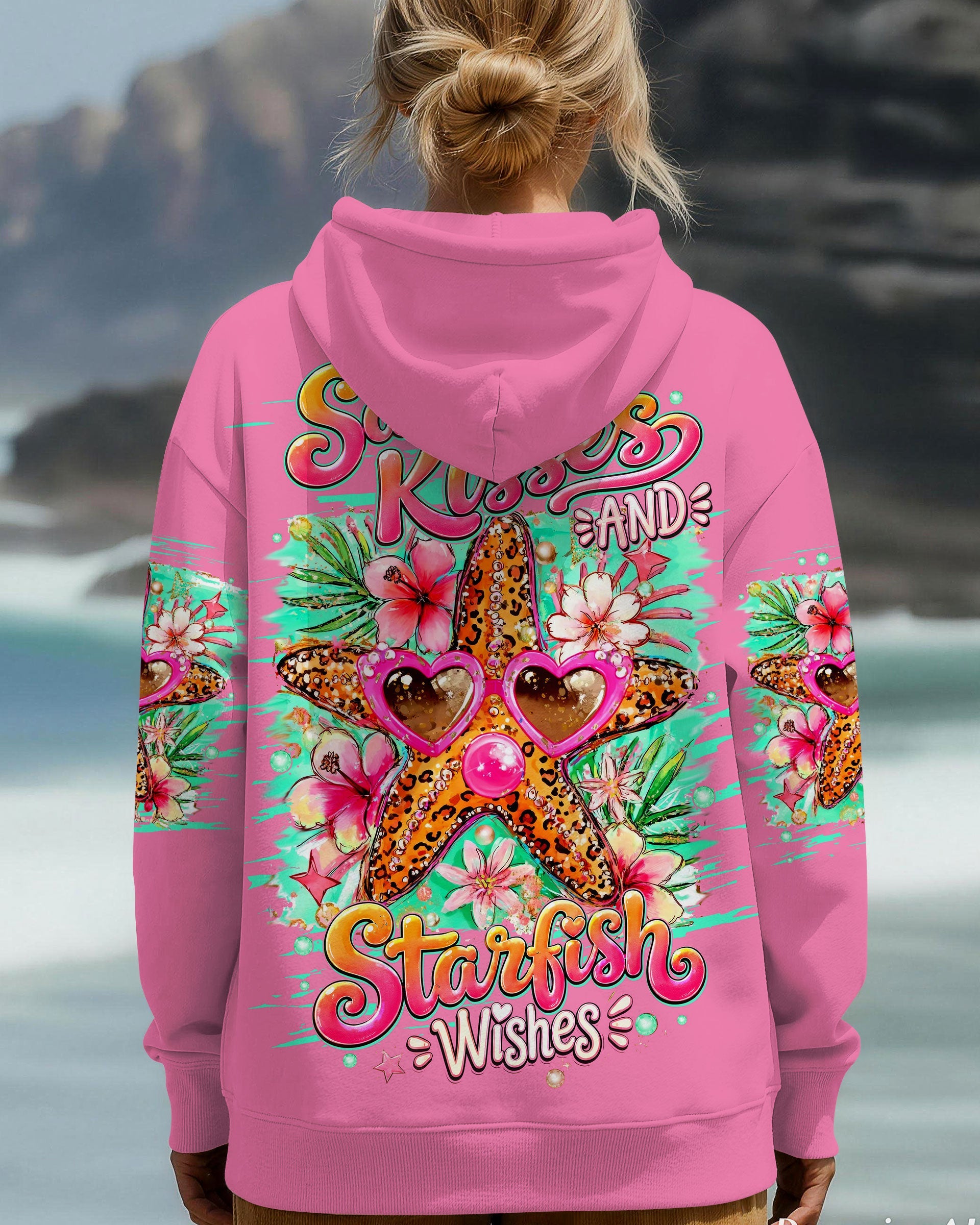 SALTY KISSES AND STARFISH WISHES ALL OVER PRINT - TLTW2605261