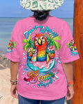 DON'T WORRY BEACH HAPPY PARROT ALL OVER PRINT - TLTW1504261