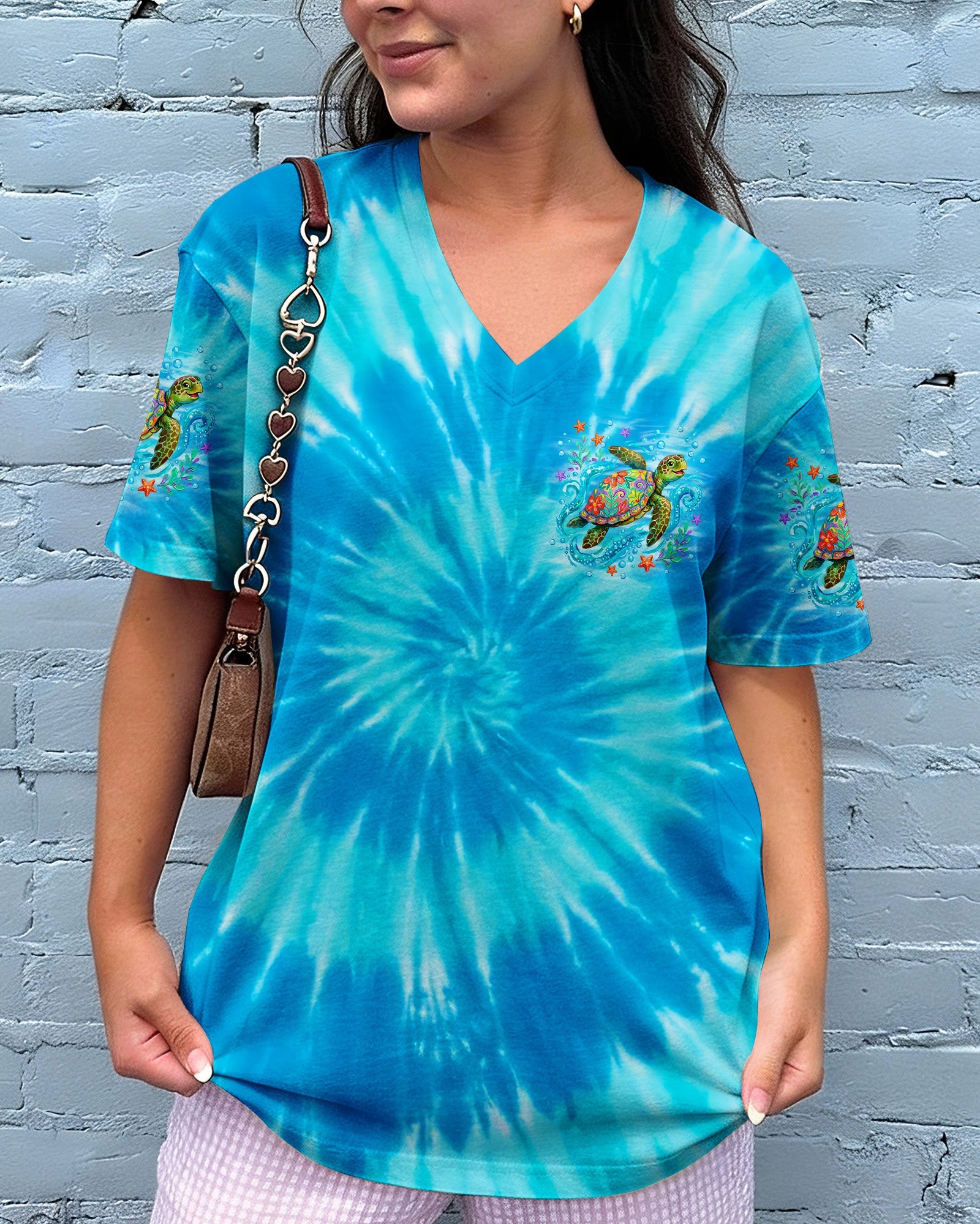 THE VOICE OF THE SEA SPEAKS TO THE SOUL TURTLE ALL OVER PRINT - TYQY2404263