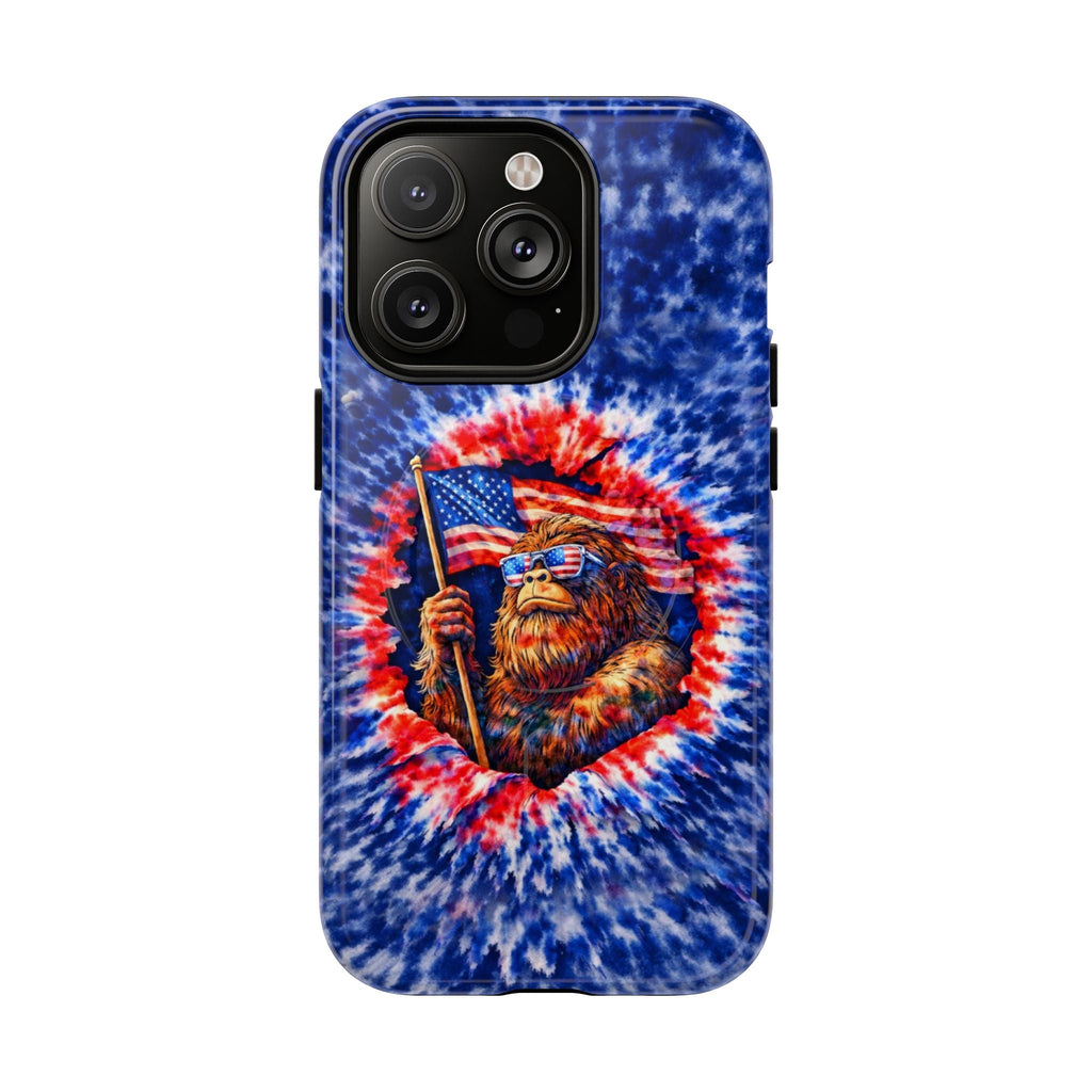 BIGFOOT WITH FLAG MAGNETIC PHONE CASE - TLHN0705264