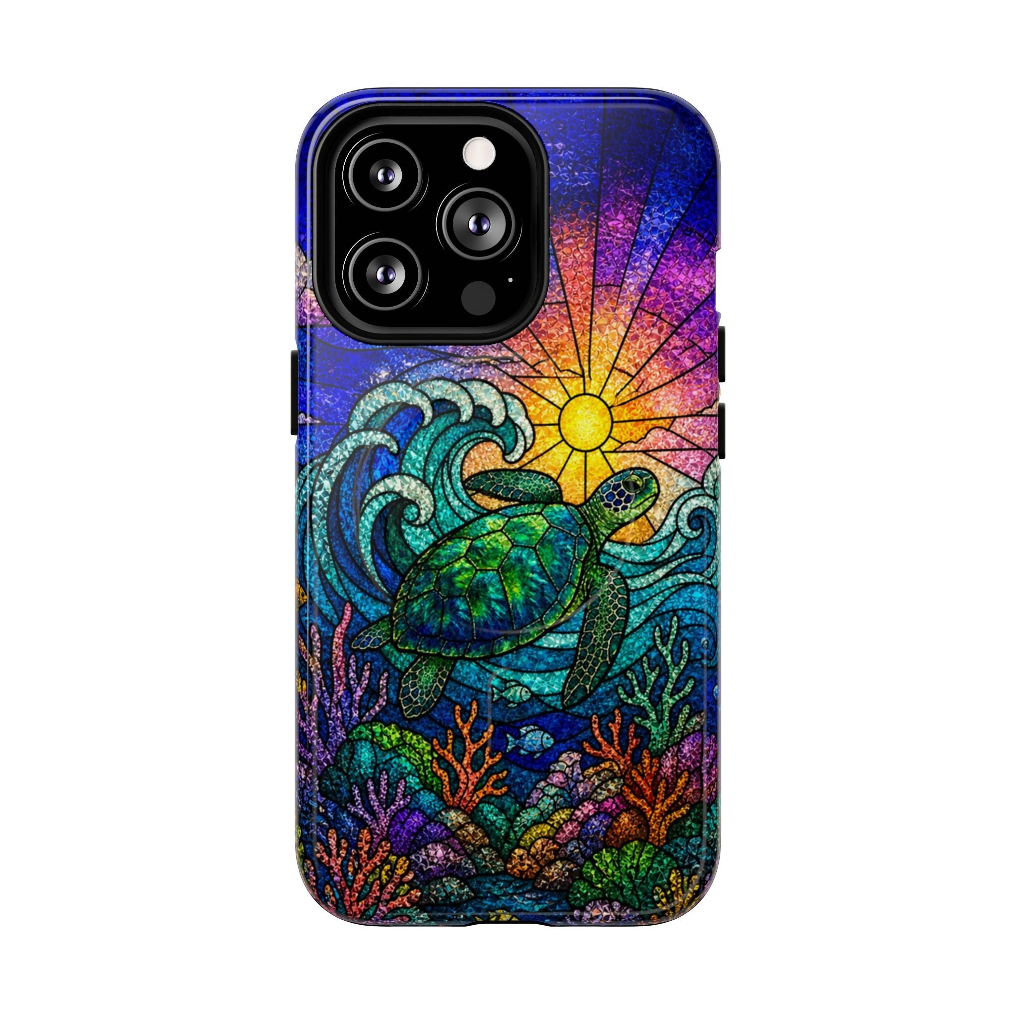 SEA TURTLE WAVES MAGNETIC PHONE CASE  - TLTW0505263