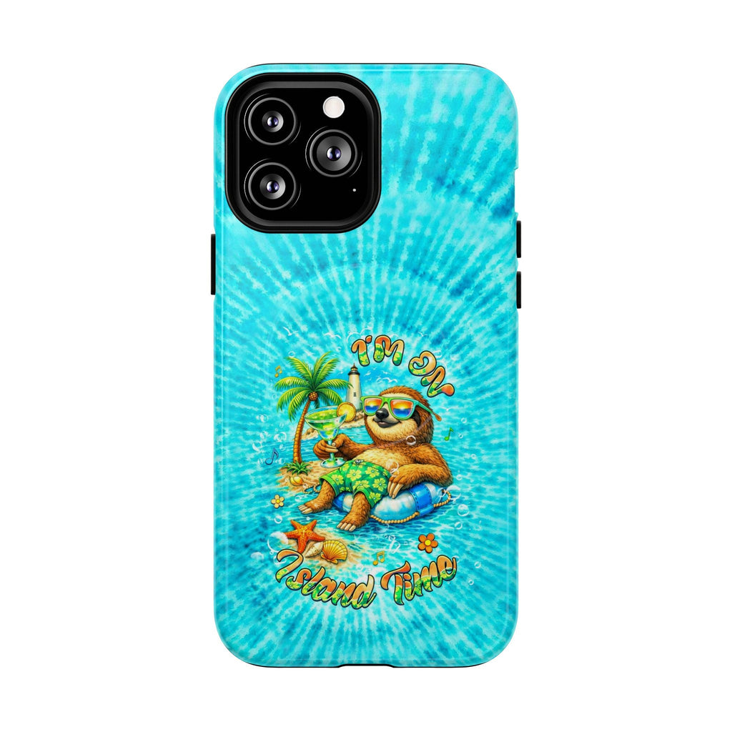 I'M ON ISLAND TIME SLOTH MAGNETIC  PHONE CASE  - TLHG1205264