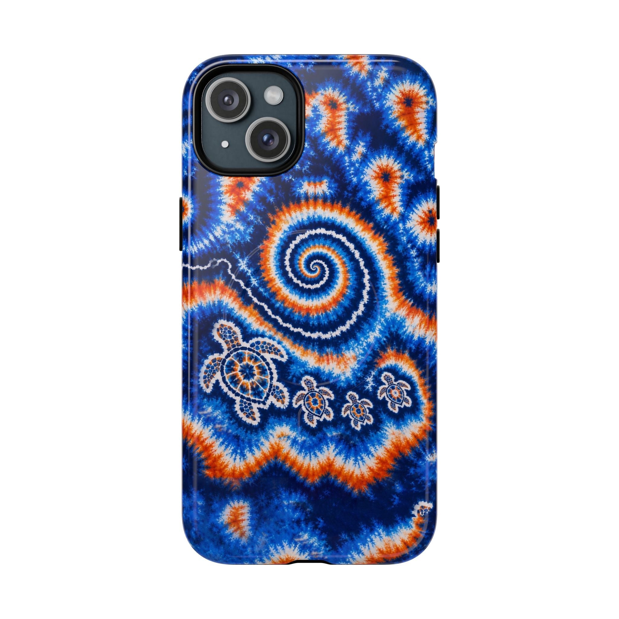 TURTLES WAVES SWIRL MAGNETIC PHONE CASE   - TLHN0805264