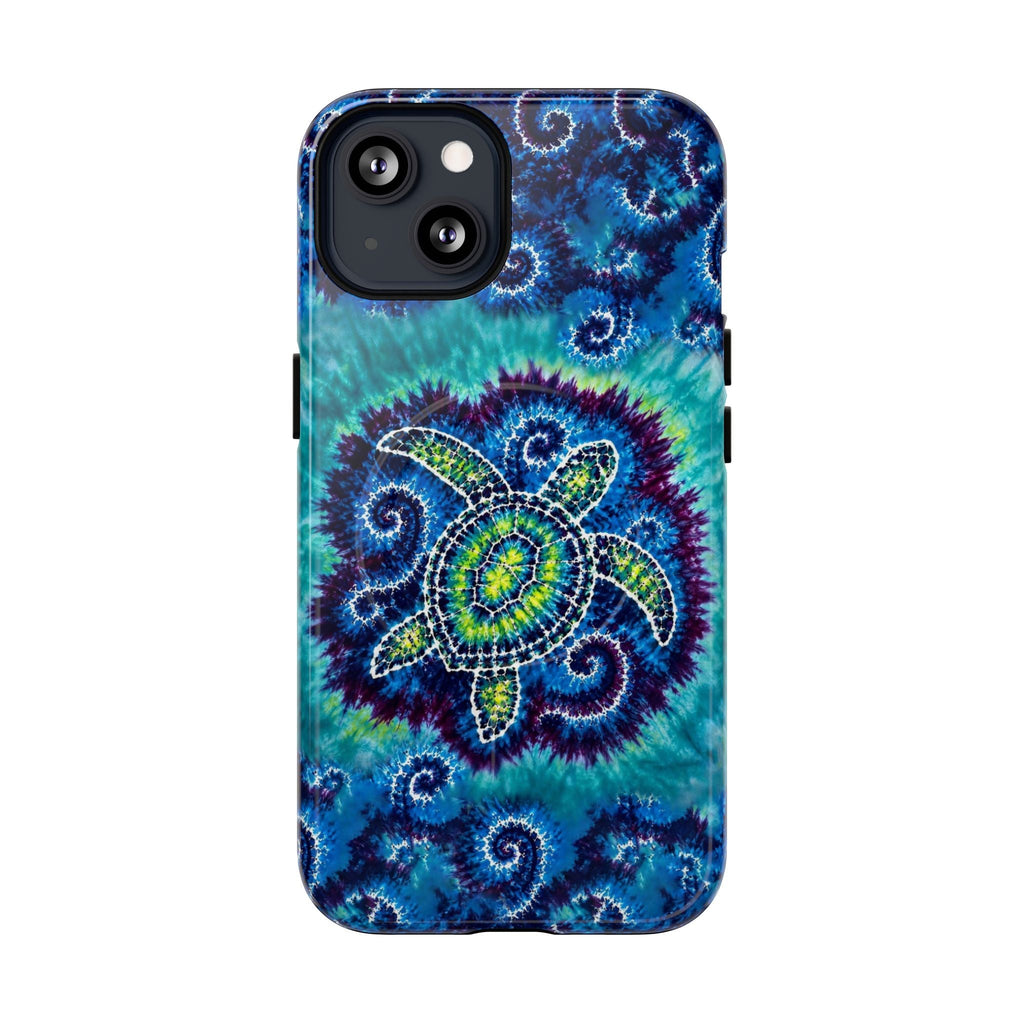 SEA TURTLE WAVES SWIRL MAGNETIC PHONE CASE - TLHG1206264