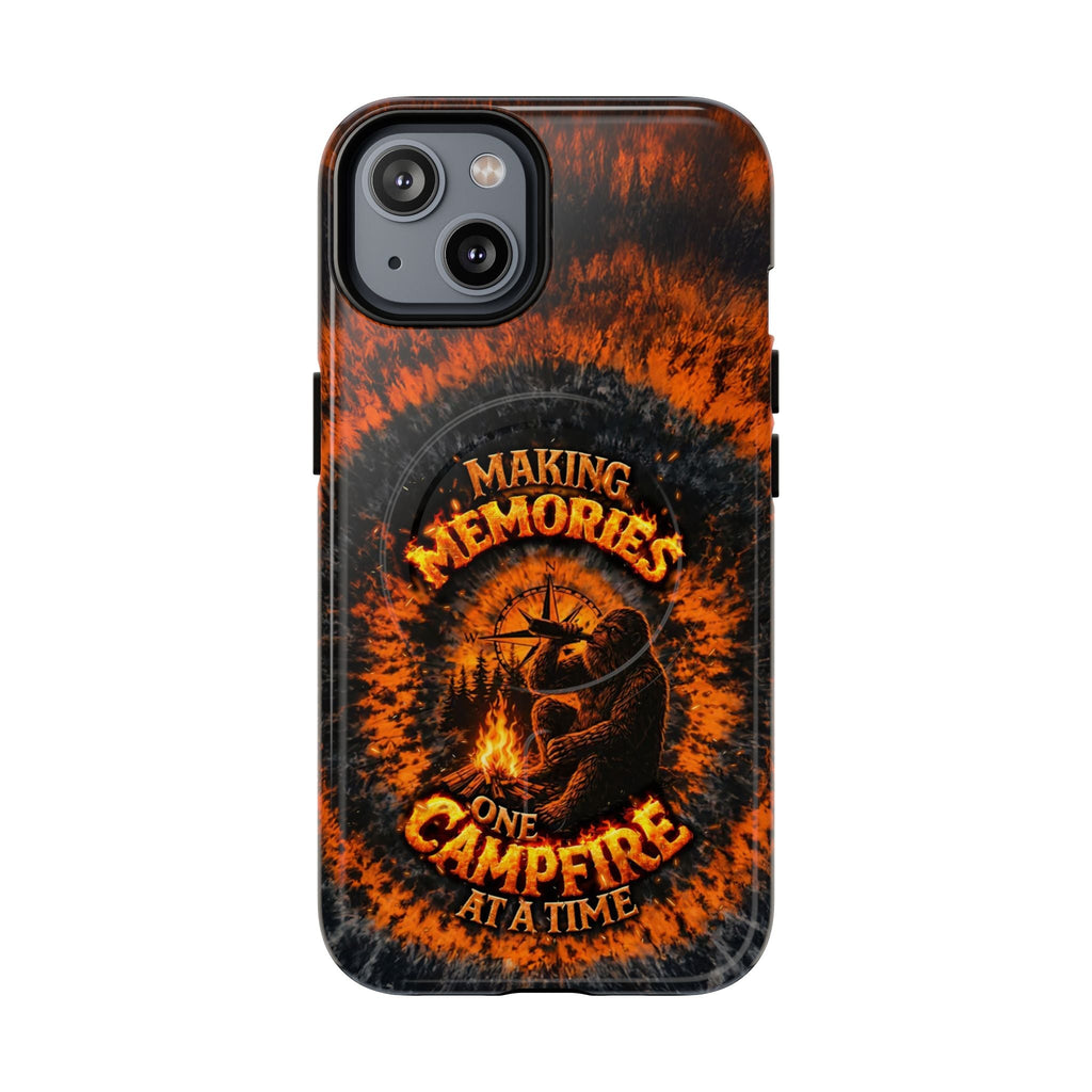 MAKING MEMORIES ONE CAMPFIRE AT A TIME BIGFOOT SWIRL MAGNETIC PHONE CASE - TLNT1804262