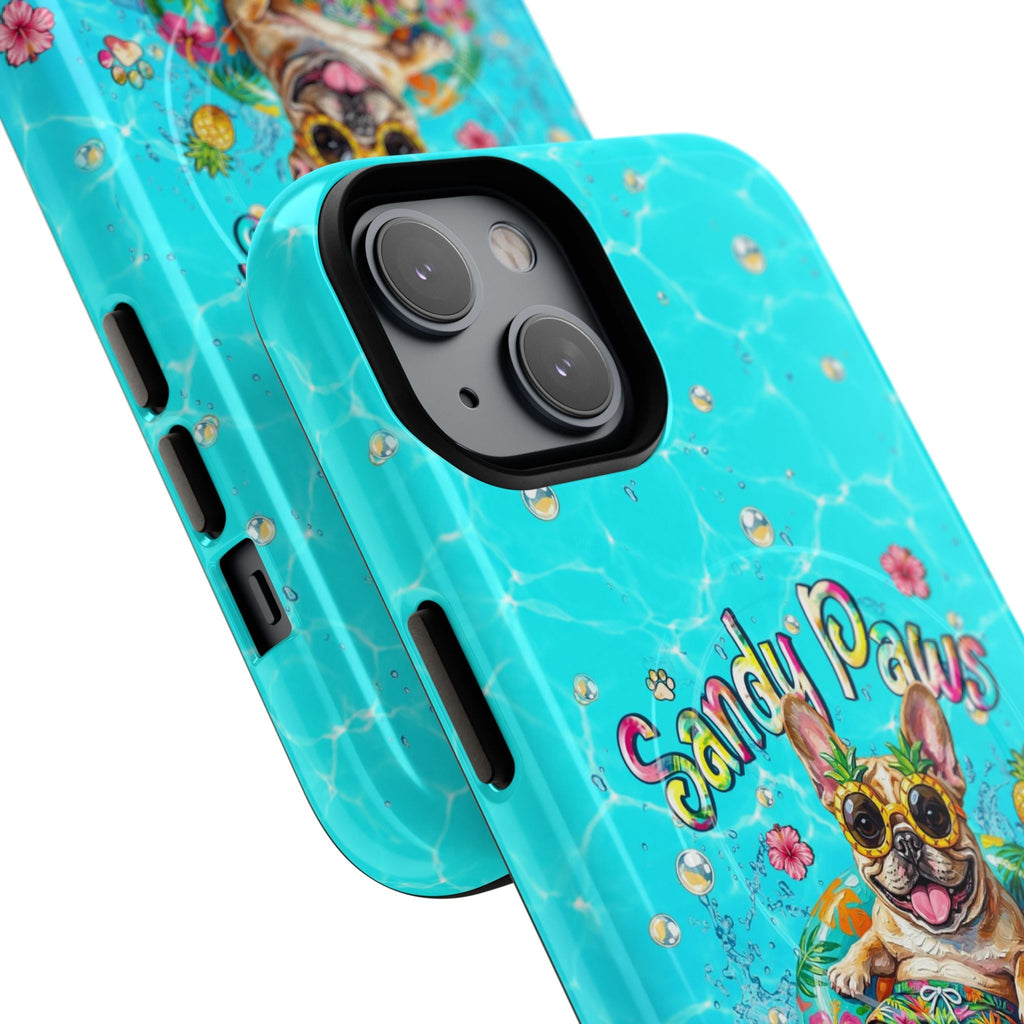SANDY PAWS SUNKISSED NOSE FRENCH BULLDOG MAGNETIC PHONE CASE  - TLHN2005264