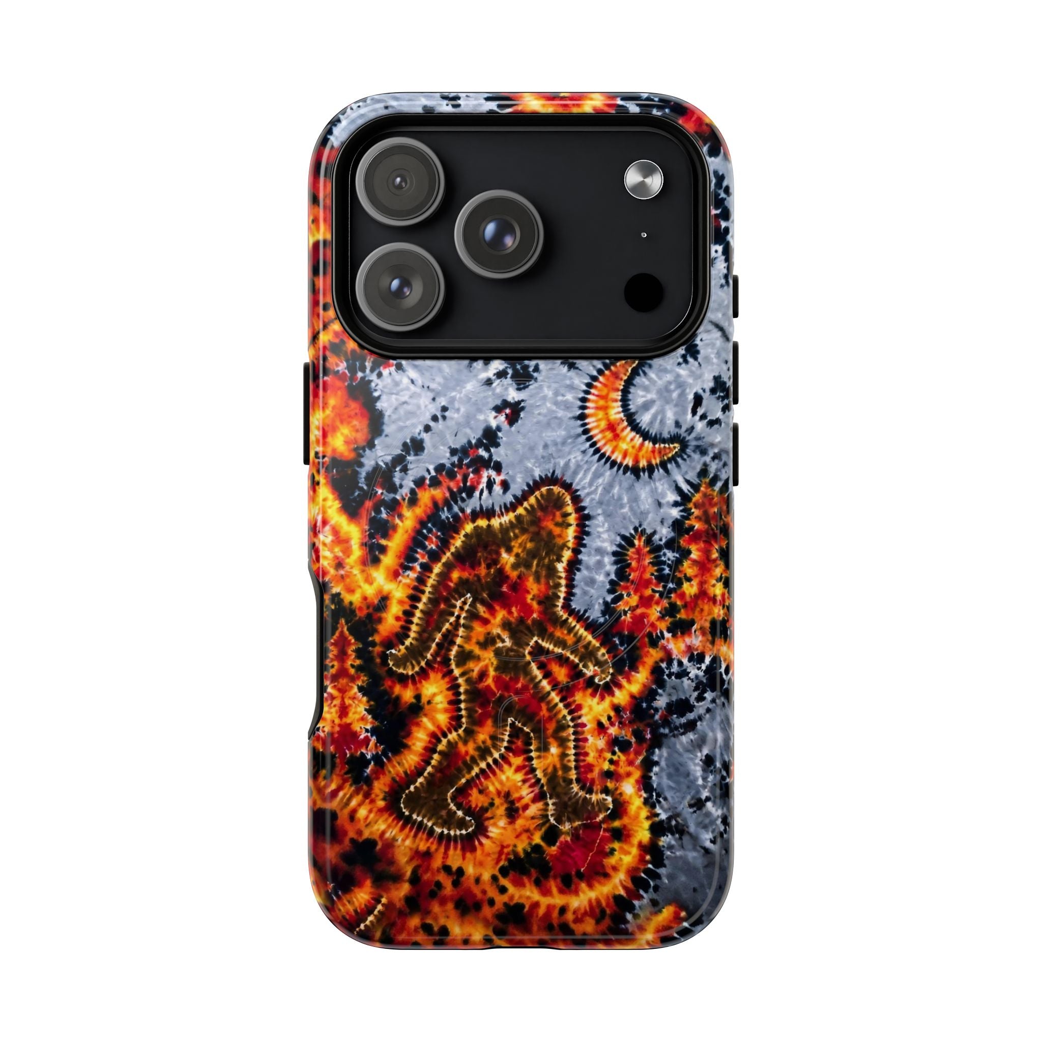 BIGFOOT IN FOREST CRESCENT MOON MAGNETIC PHONE CASE  - TLHG2805264