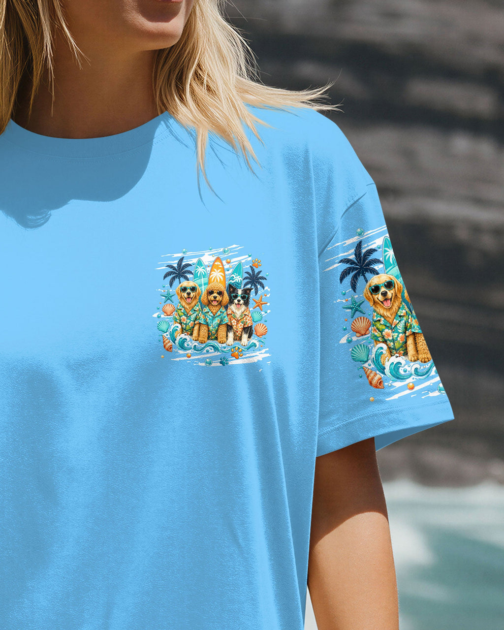 BEACH SQUAD DOG ALL OVER PRINT - TLTW0906263