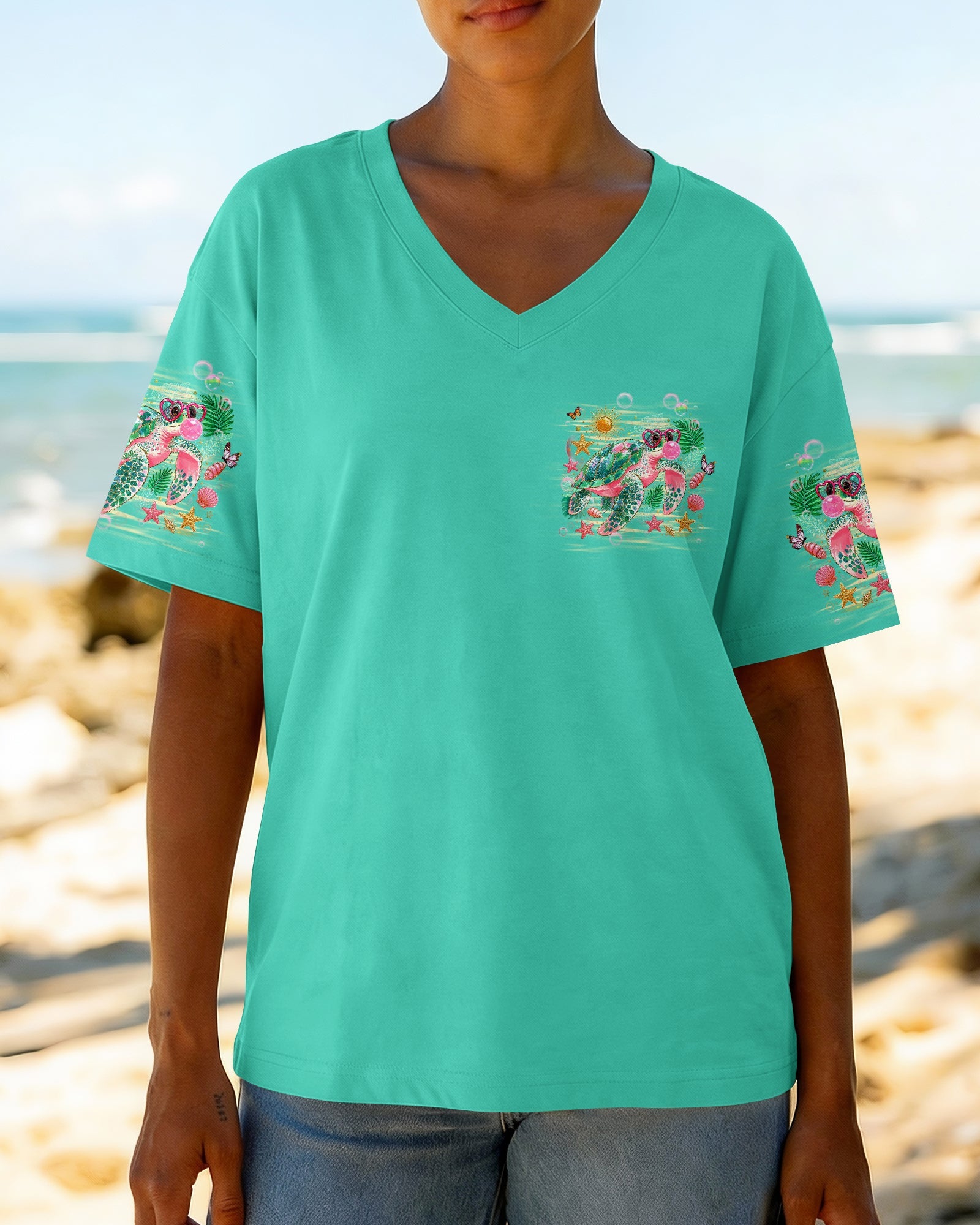 TURTLE KISSES STARFISH WISHES  ALL OVER PRINT - TLHG1007262