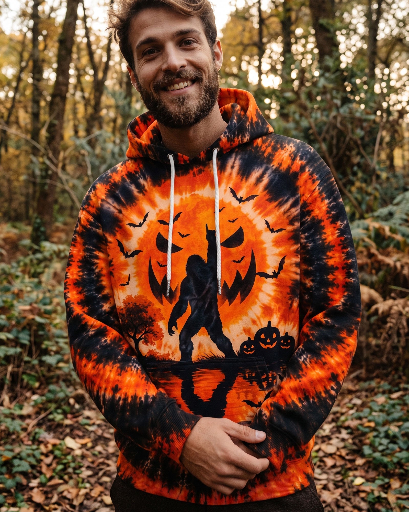 BIGFOOT MOONBURST HALLOWEEN ALL OVER PRINT - TLTW1707262