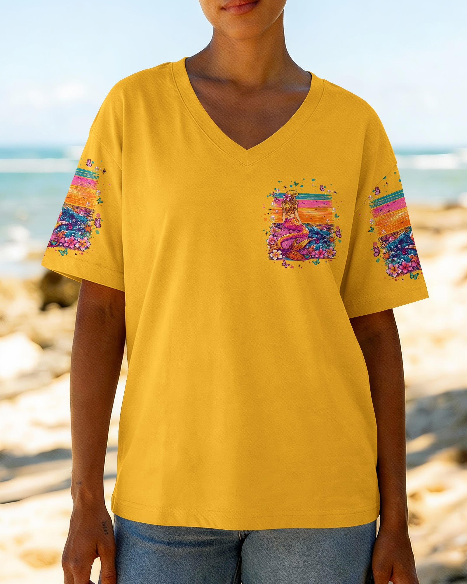 LOST IN THE WAVES MERMAID ALL OVER PRINT - TLNT2705264