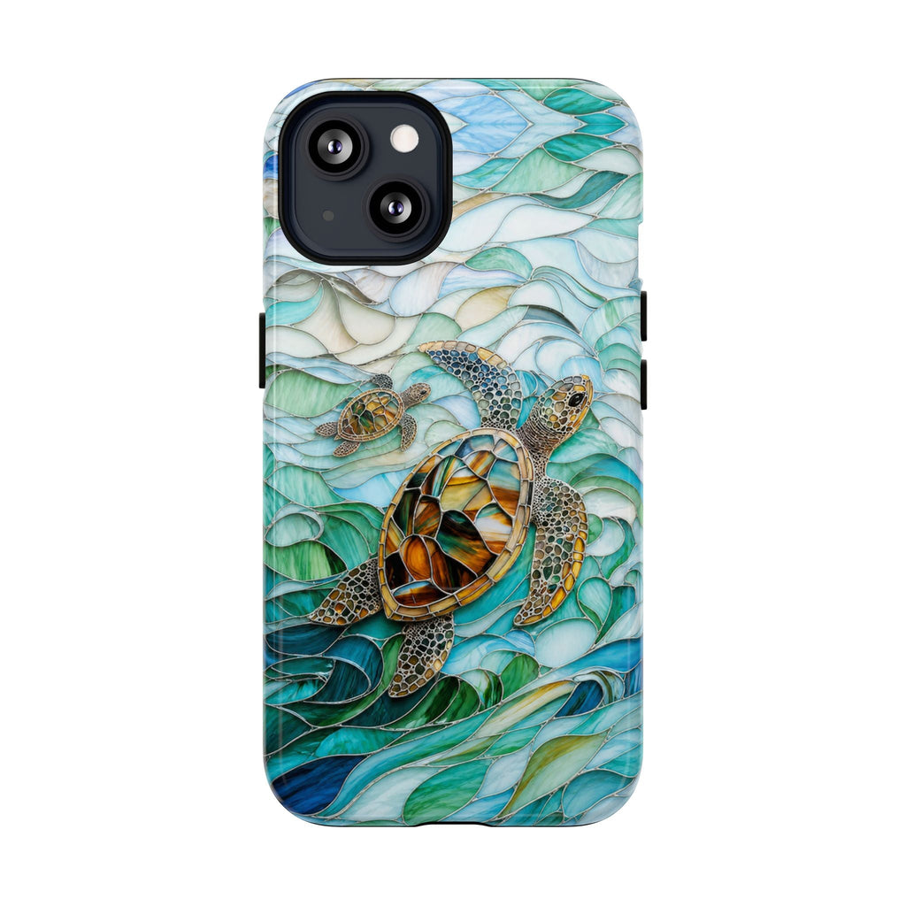 SEA TURTLE WAVES MAGNETIC PHONE CASE  - TLTW0605261