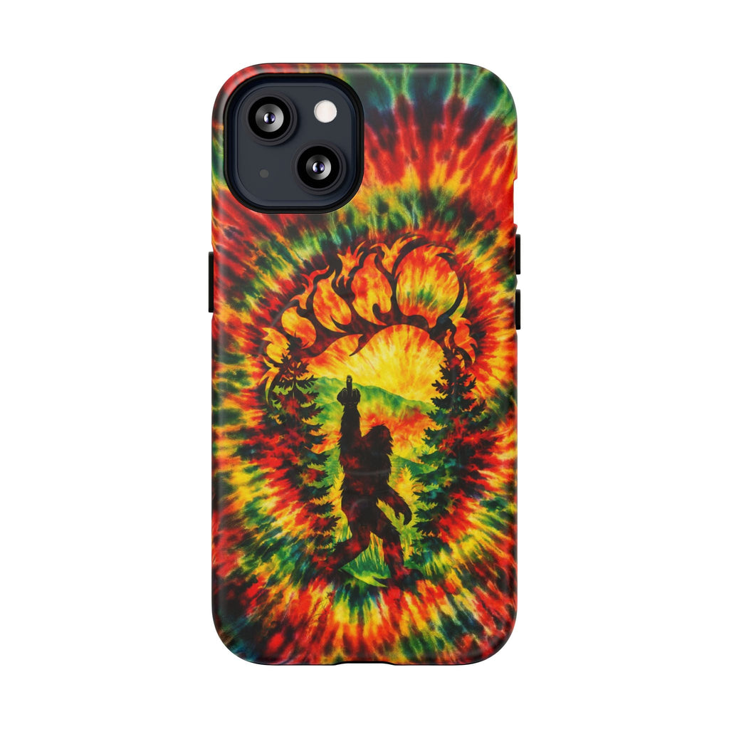 BIGFOOT FOOTPRINT SWIRL MAGNETIC PHONE CASE  - TLTW2605262