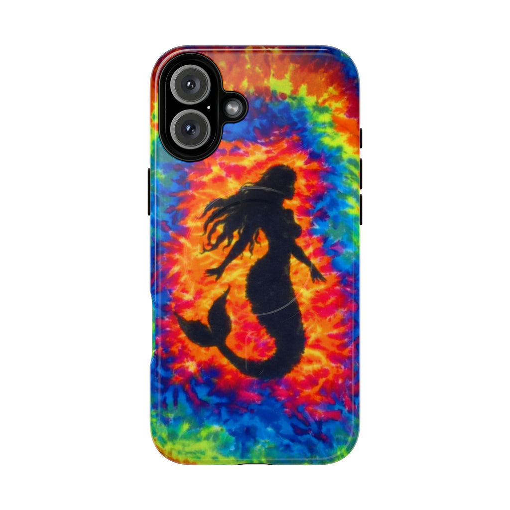MERMAID COLORFUL SWIRL MAGNETIC PHONE CASE  - TLTW2105264
