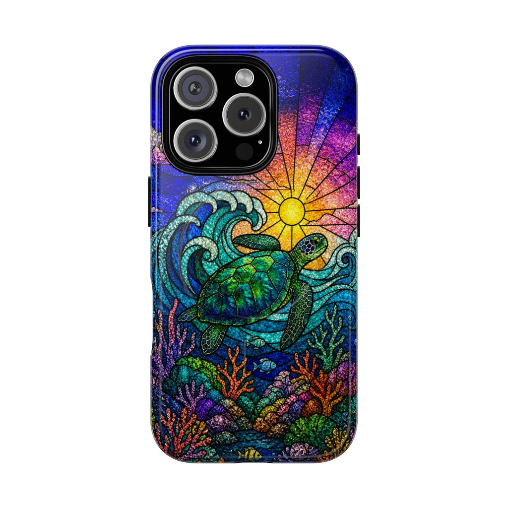 SEA TURTLE WAVES MAGNETIC PHONE CASE  - TLTW0505263