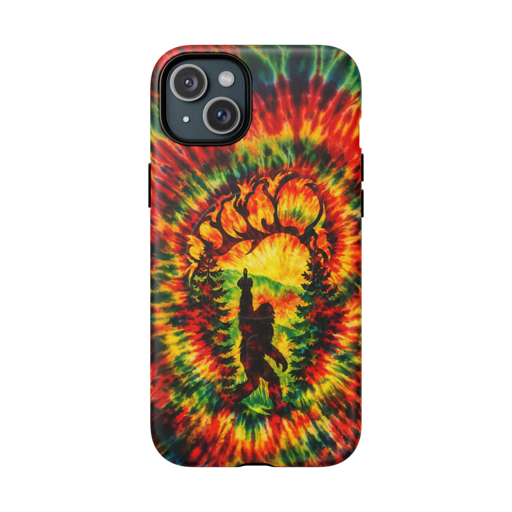 BIGFOOT FOOTPRINT SWIRL MAGNETIC PHONE CASE  - TLTW2605262