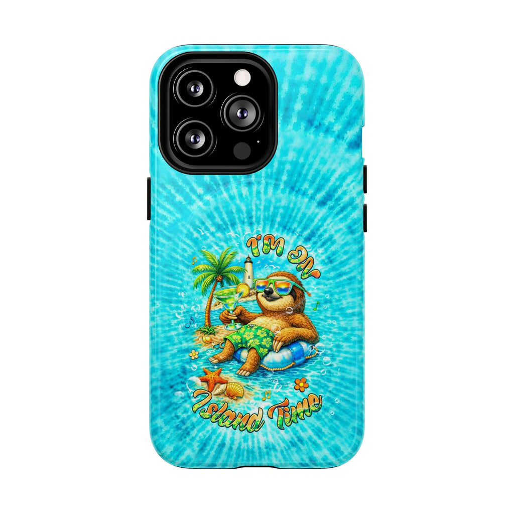 I'M ON ISLAND TIME SLOTH MAGNETIC  PHONE CASE  - TLHG1205264