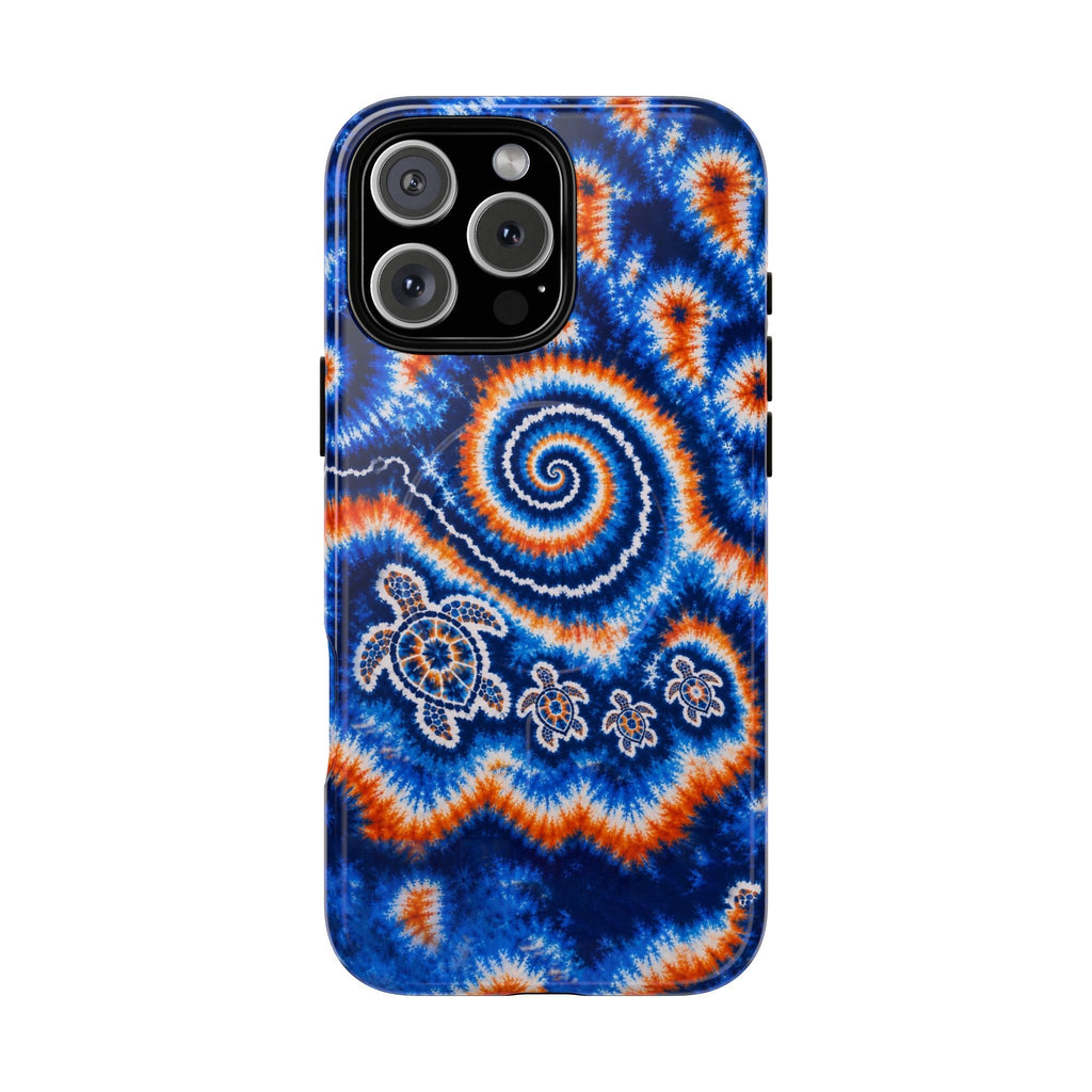 TURTLES WAVES SWIRL MAGNETIC PHONE CASE   - TLHN0805264