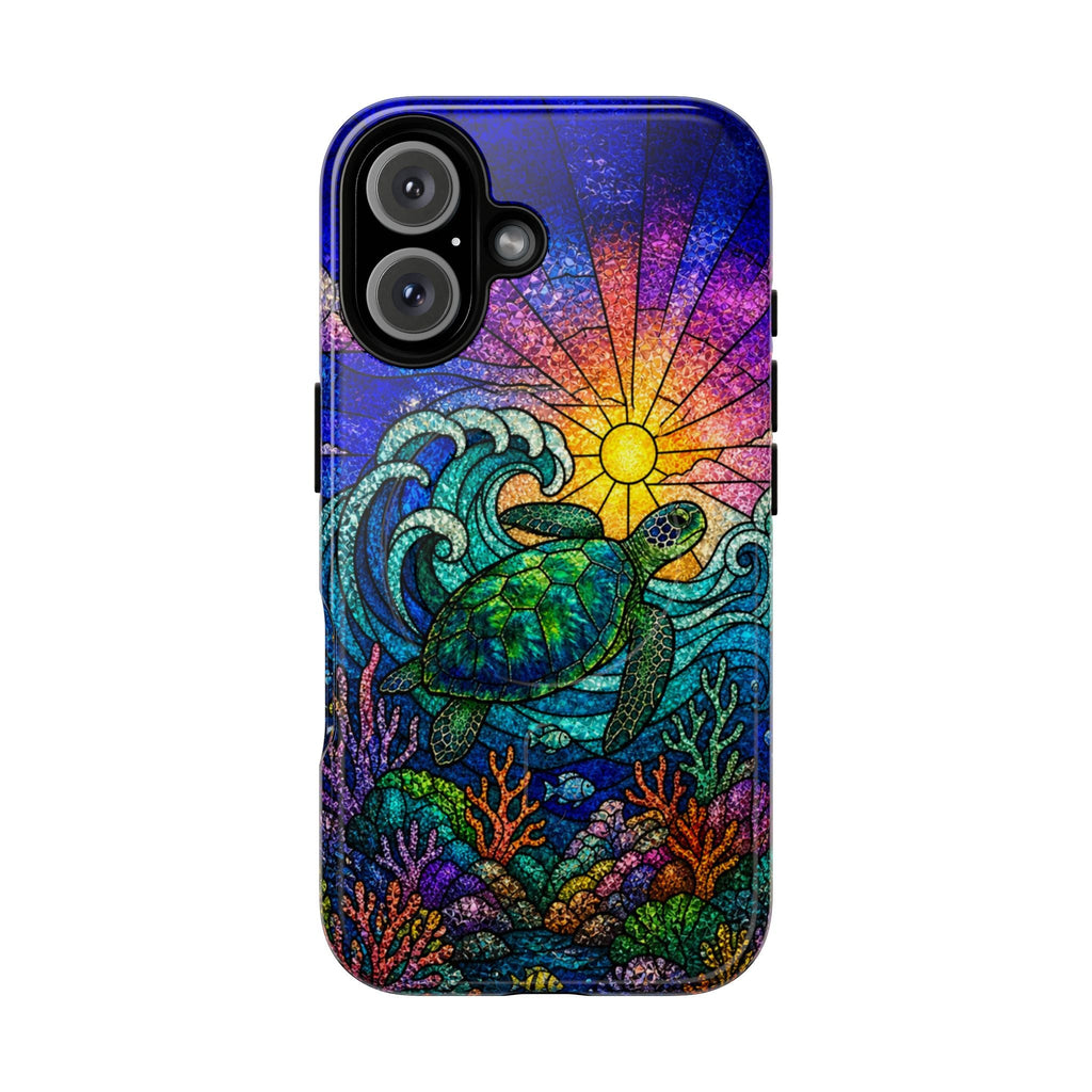 SEA TURTLE WAVES MAGNETIC PHONE CASE  - TLTW0505263