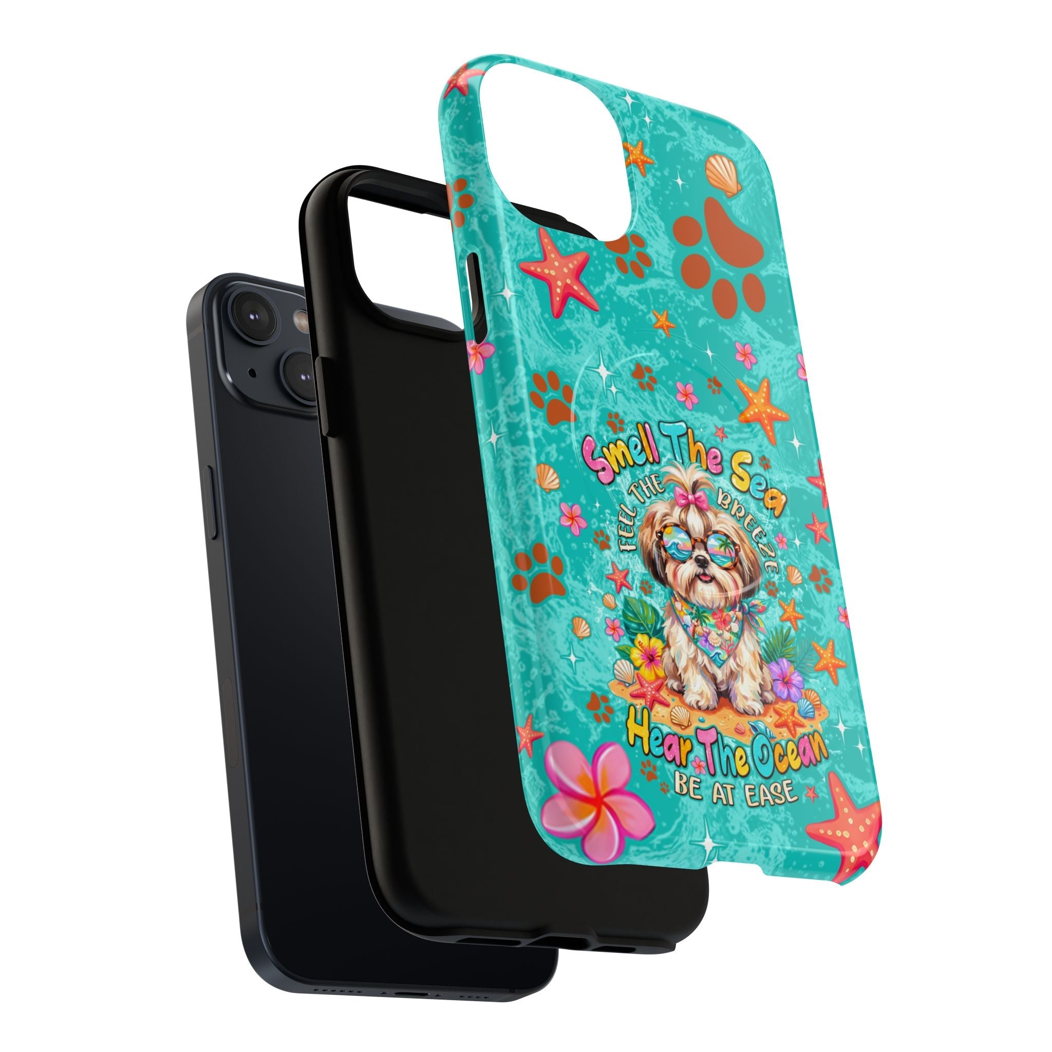 SMELL THE SEA SHIH TZU DOG MAGNETIC PHONE CASE - TYPQ0106262