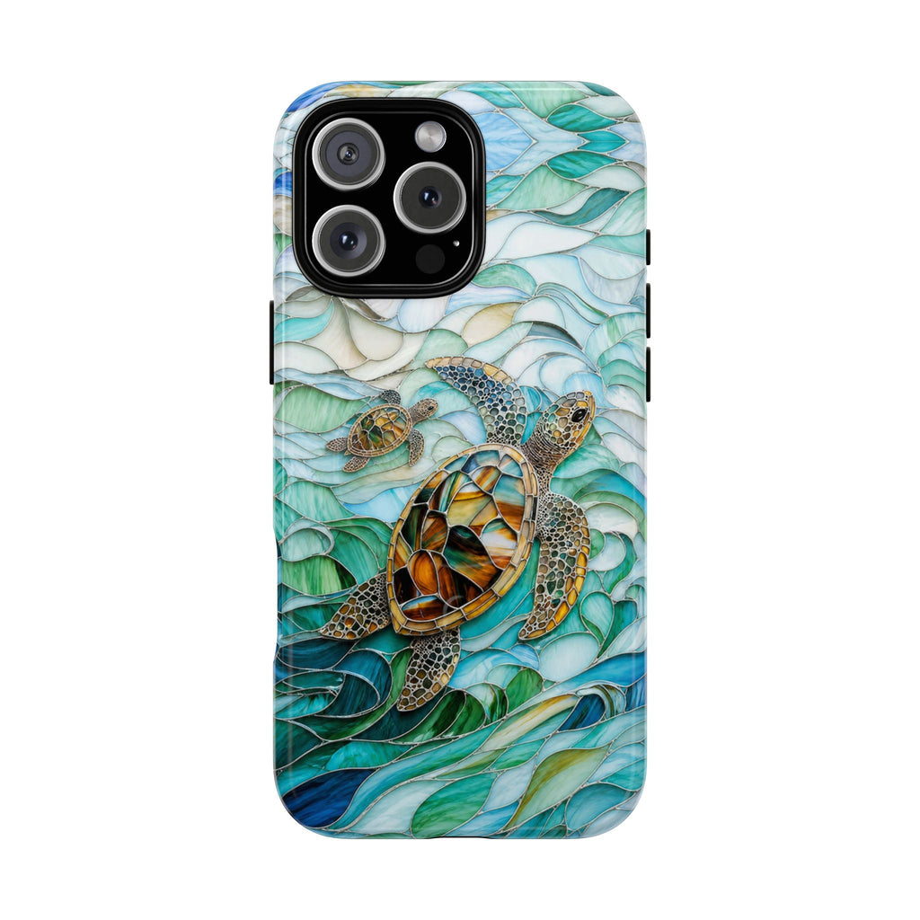 SEA TURTLE WAVES MAGNETIC PHONE CASE  - TLTW0605261