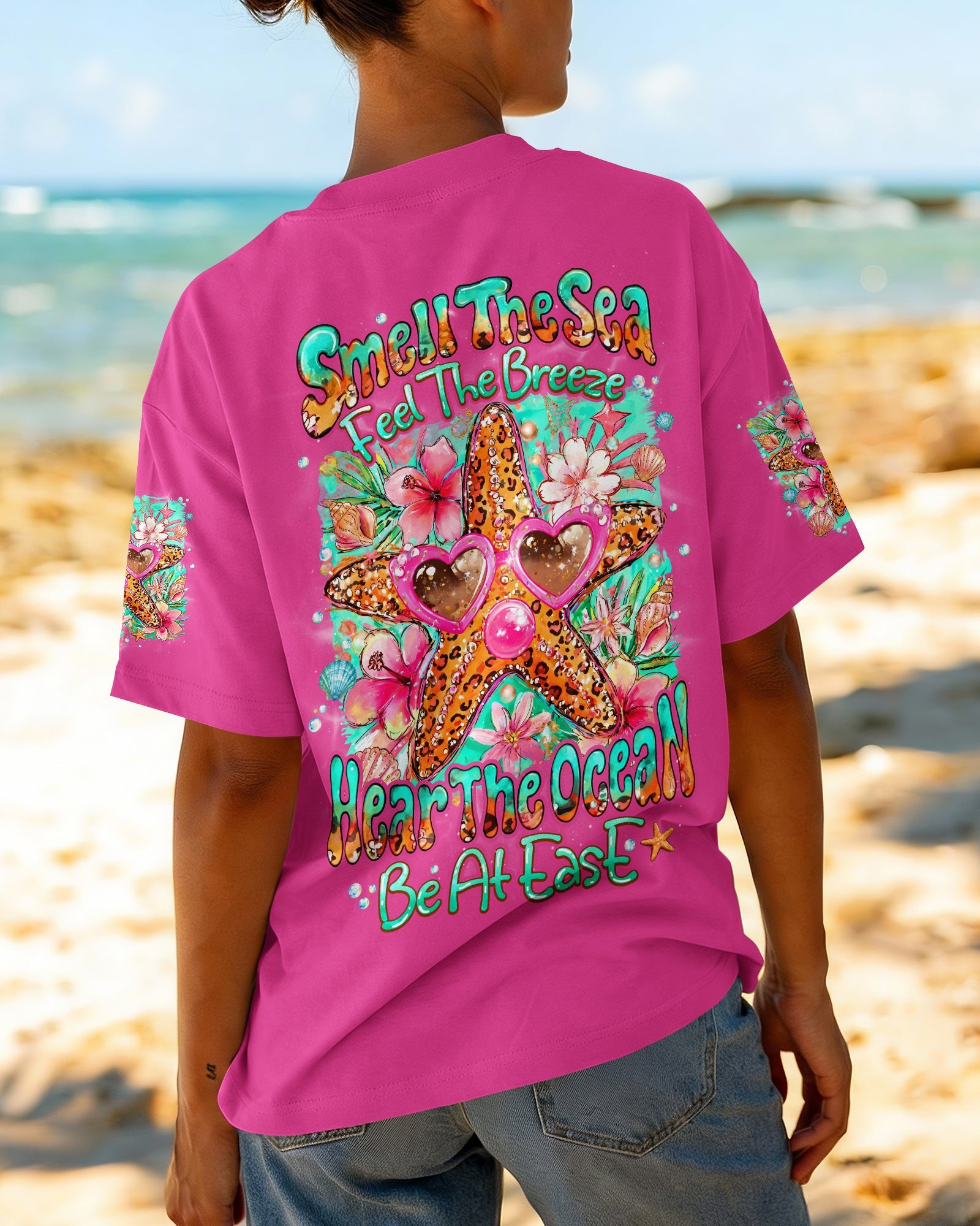 SMELL THE SEA STARFISH ALL OVER PRINT - TYQY0807262