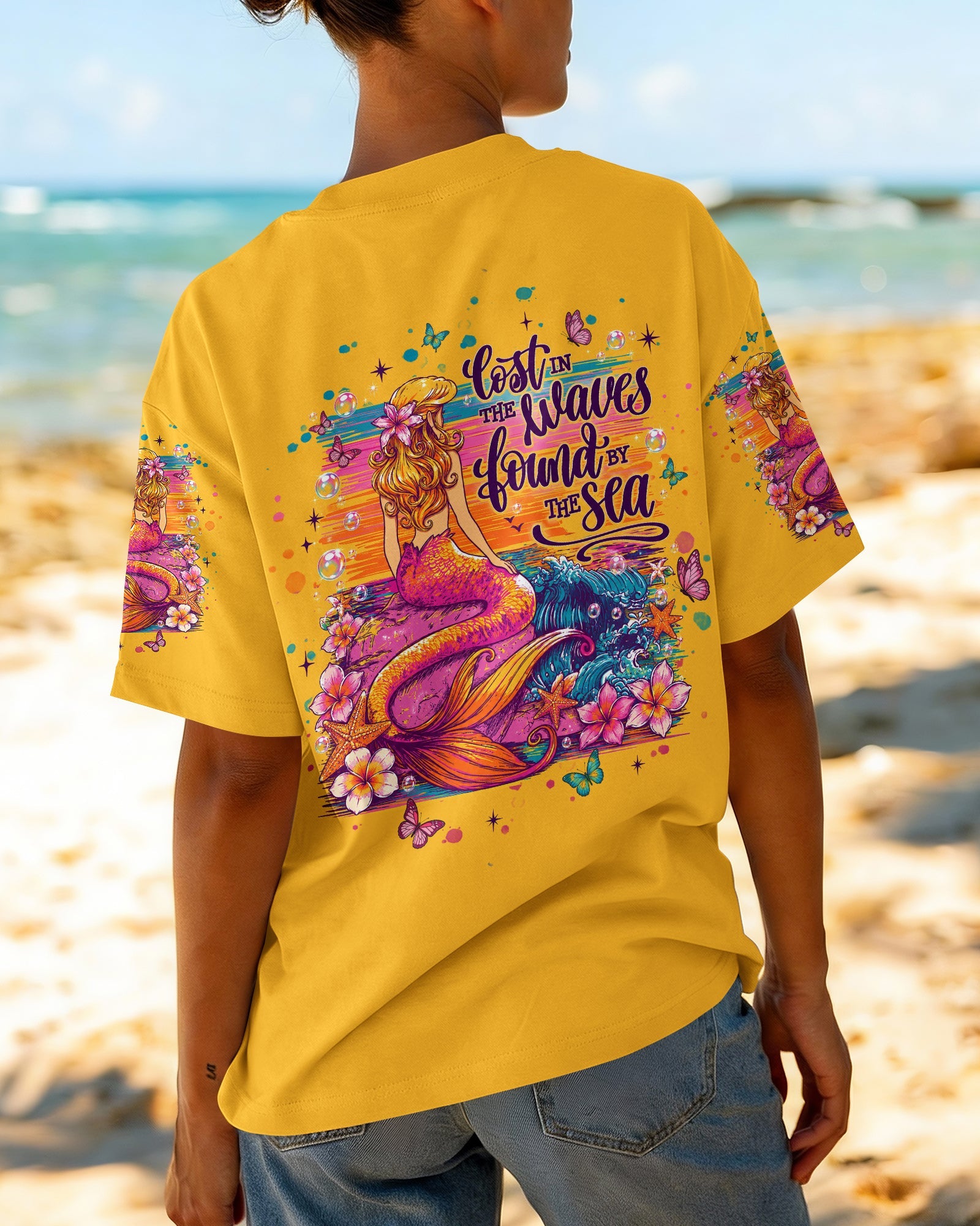 LOST IN THE WAVES MERMAID ALL OVER PRINT - TLNT2705264