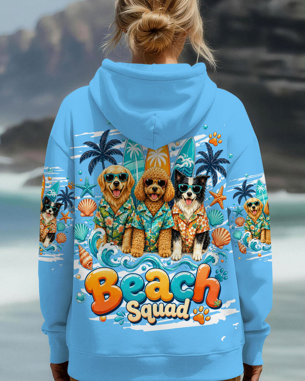 BEACH SQUAD DOG ALL OVER PRINT - TLTW0906263