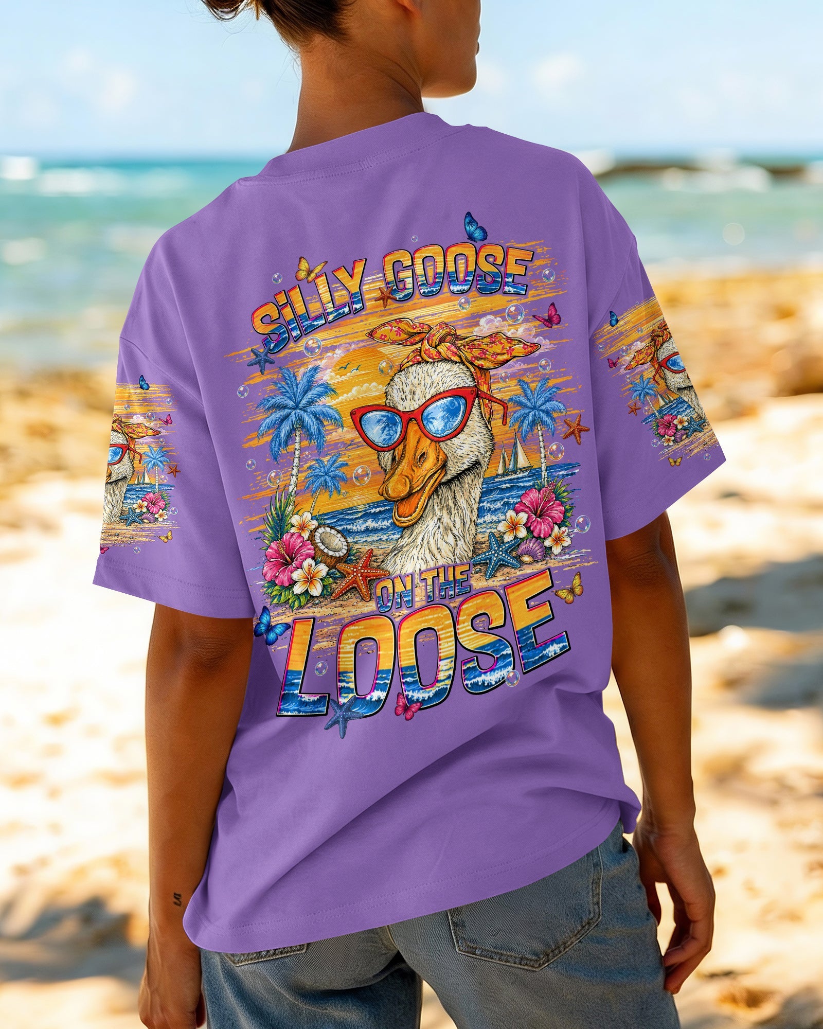 SILLY GOOSE ON THE LOOSE ALL OVER PRINT - TLNT0406262