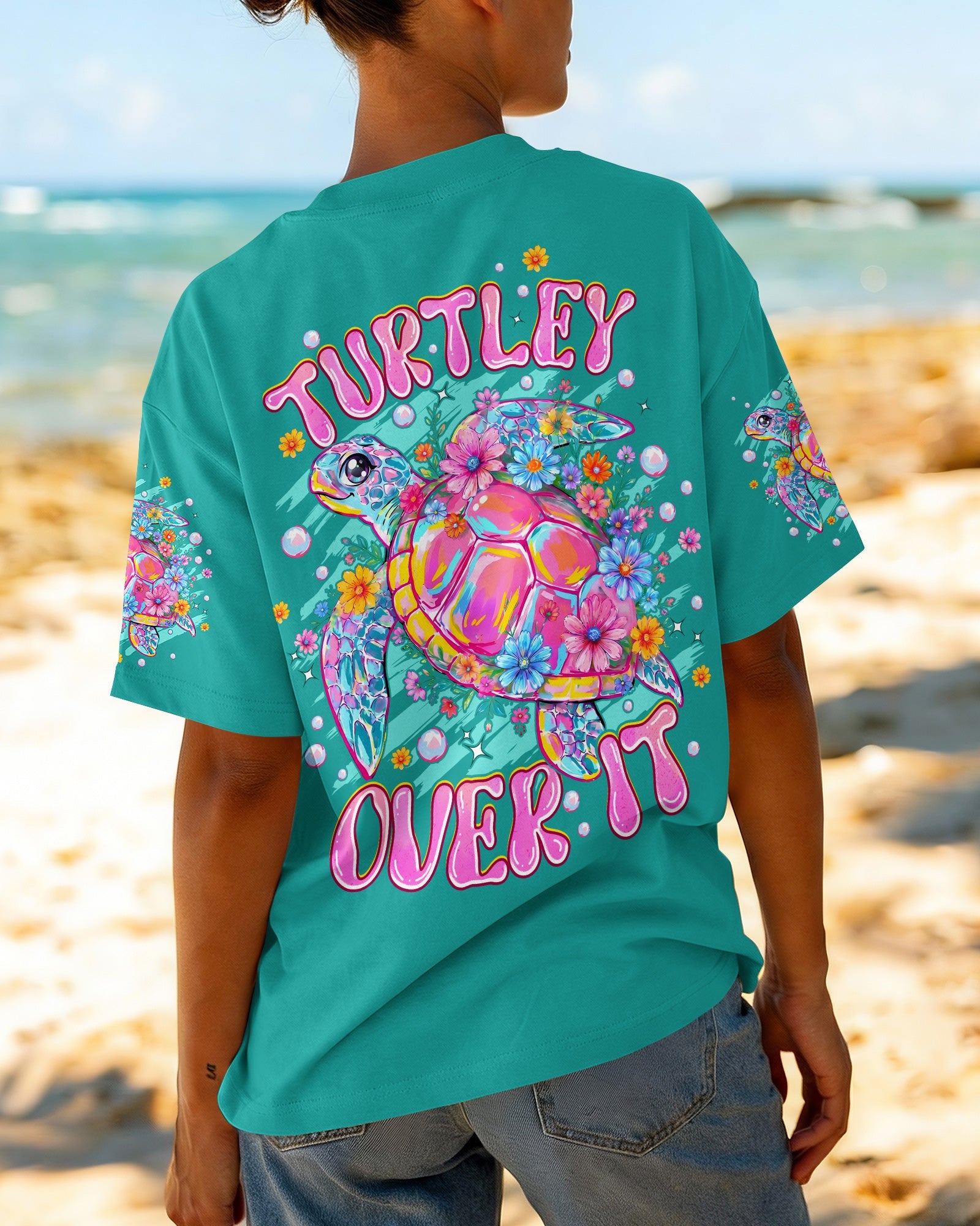 TURTLEY OVER IT ALL OVER PRINT - TYPQ1606264