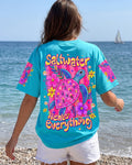 SALTWATER HEALS EVERYTHING TURTLE ALL OVER PRINT  - TLTW1307262