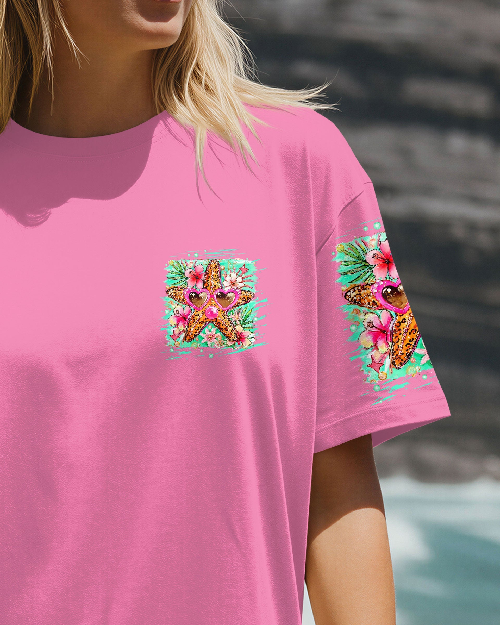 SALTY KISSES AND STARFISH WISHES ALL OVER PRINT - TLTW2605261