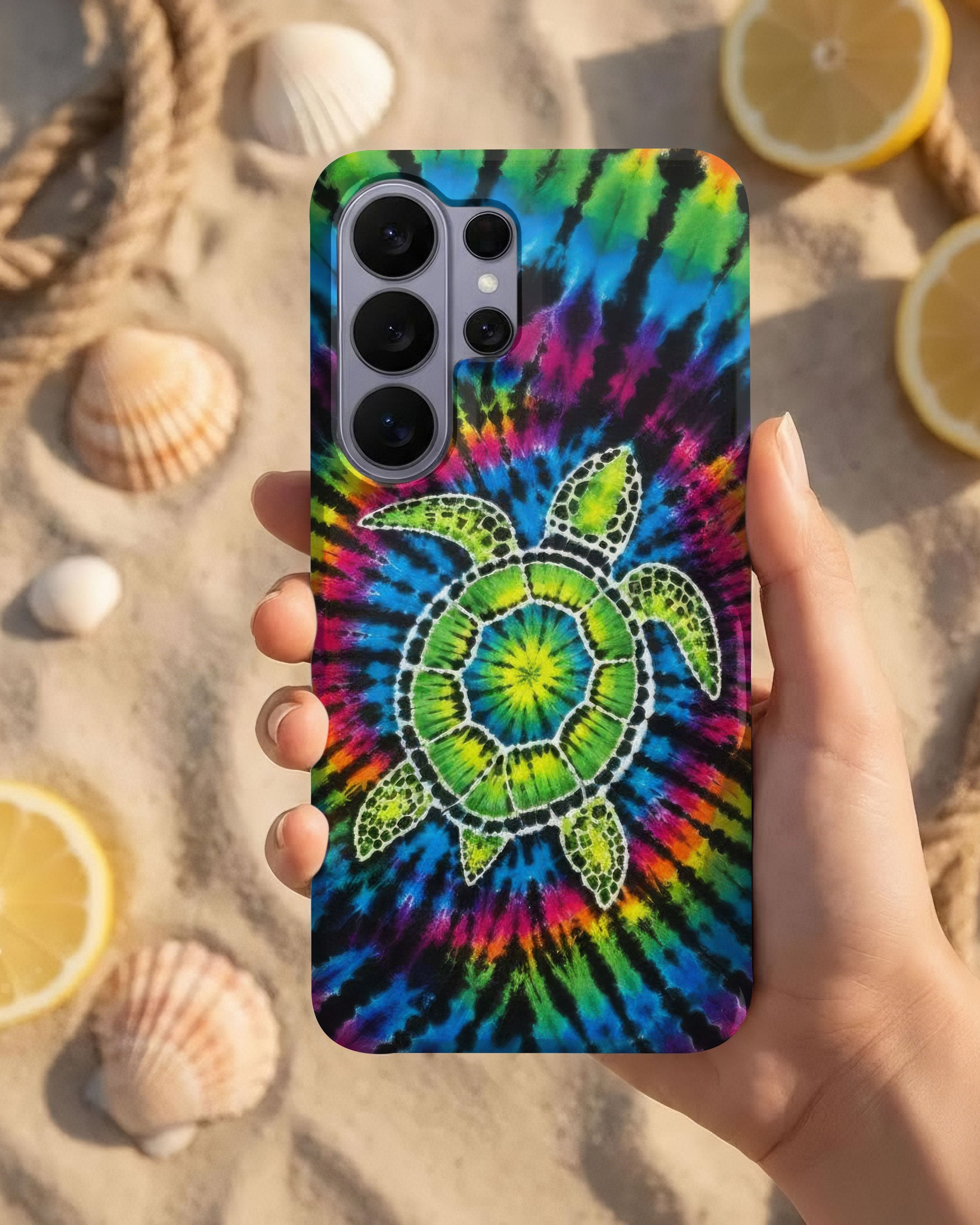 COLORFUL SEA TURTLE PHONE CASE  - TLTW2505262