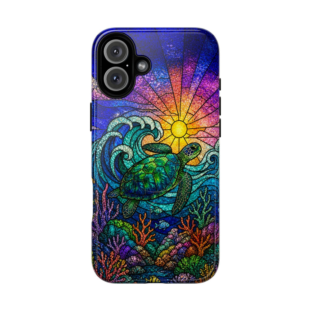 SEA TURTLE WAVES MAGNETIC PHONE CASE  - TLTW0505263