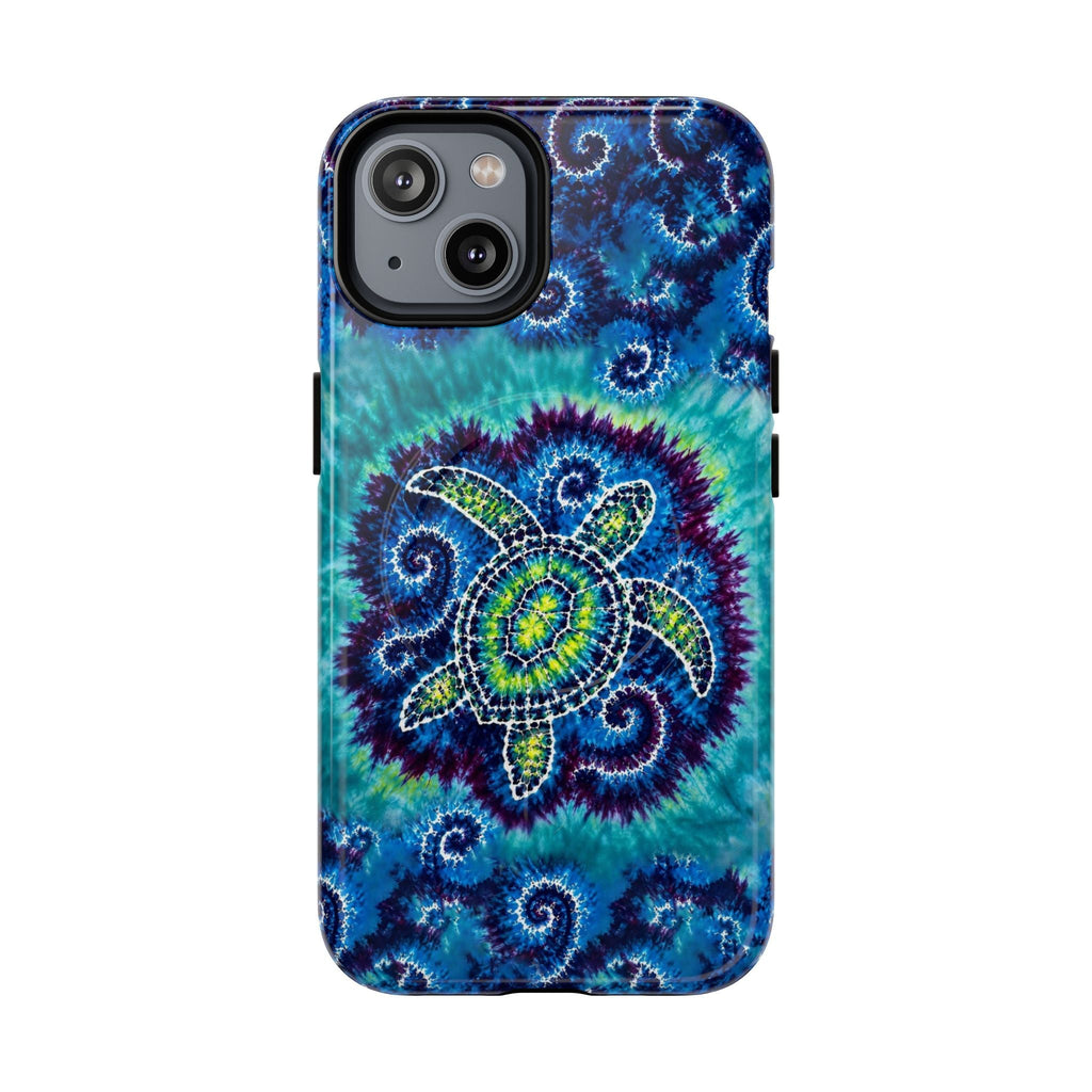 SEA TURTLE WAVES SWIRL MAGNETIC PHONE CASE - TLHG1206264