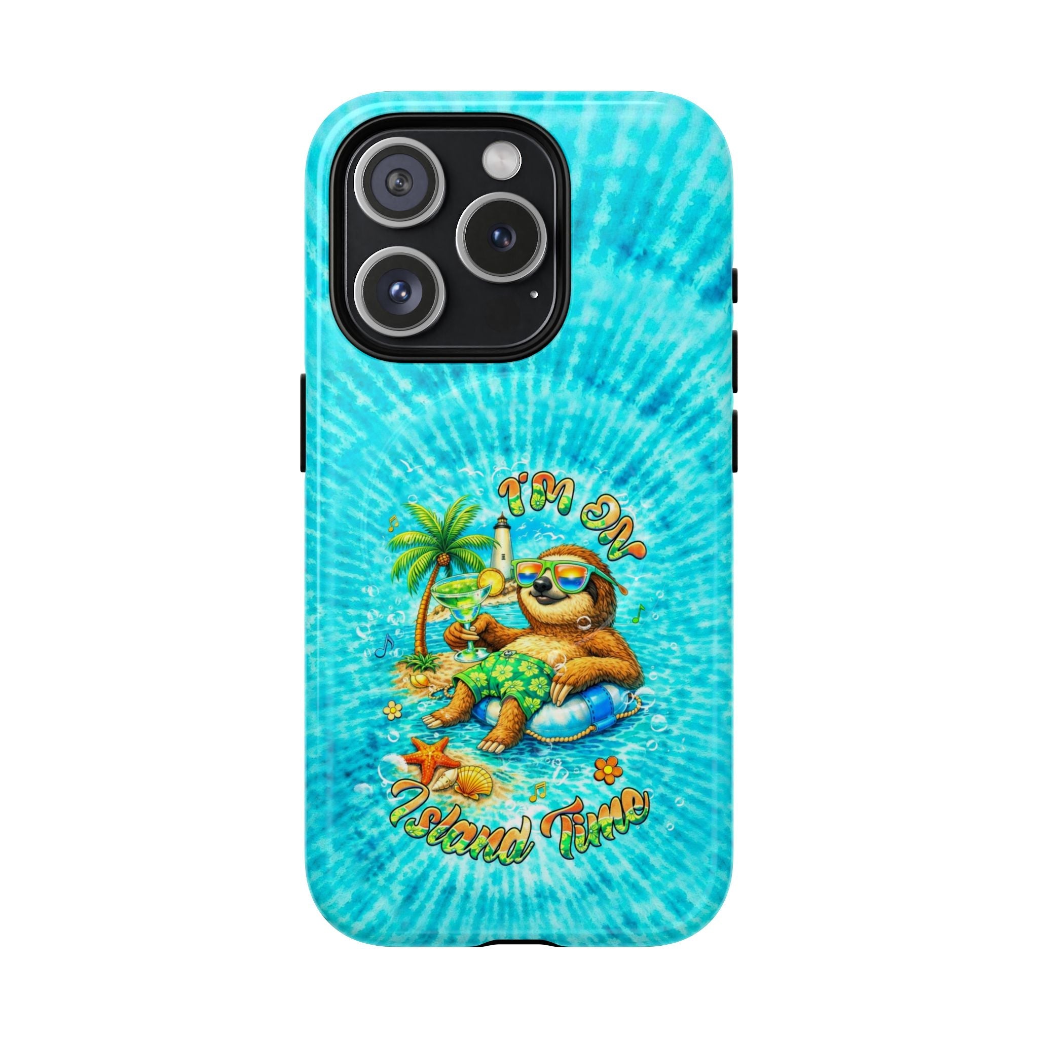 I'M ON ISLAND TIME SLOTH MAGNETIC  PHONE CASE  - TLHG1205264