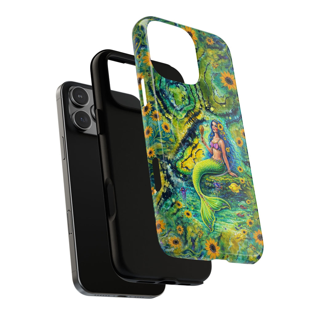 SEASIDE SOUL MERMAID MAGNETIC PHONE CASE  - TLNT2804261