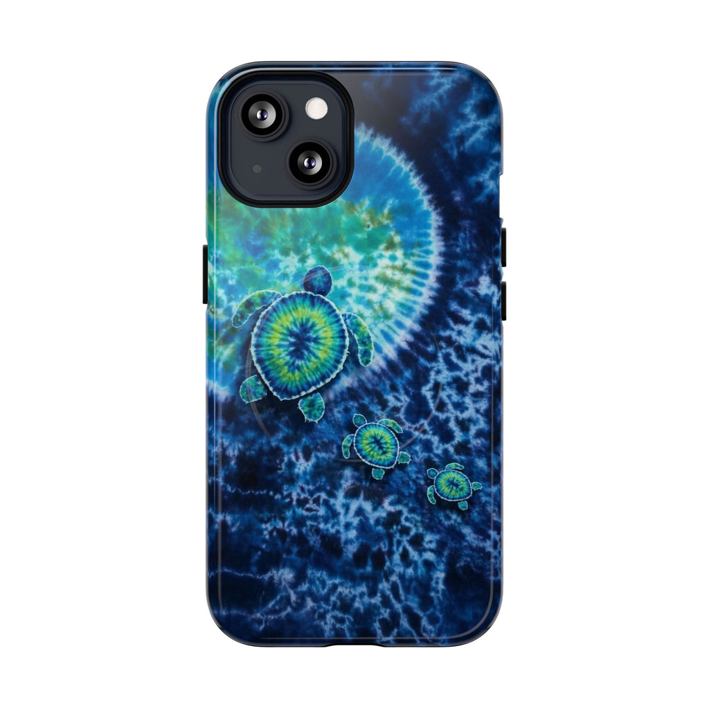 SEA TURTLE BLUE OCEAN SWIRL MAGNETIC PHONE CASE  - TLNO1304265