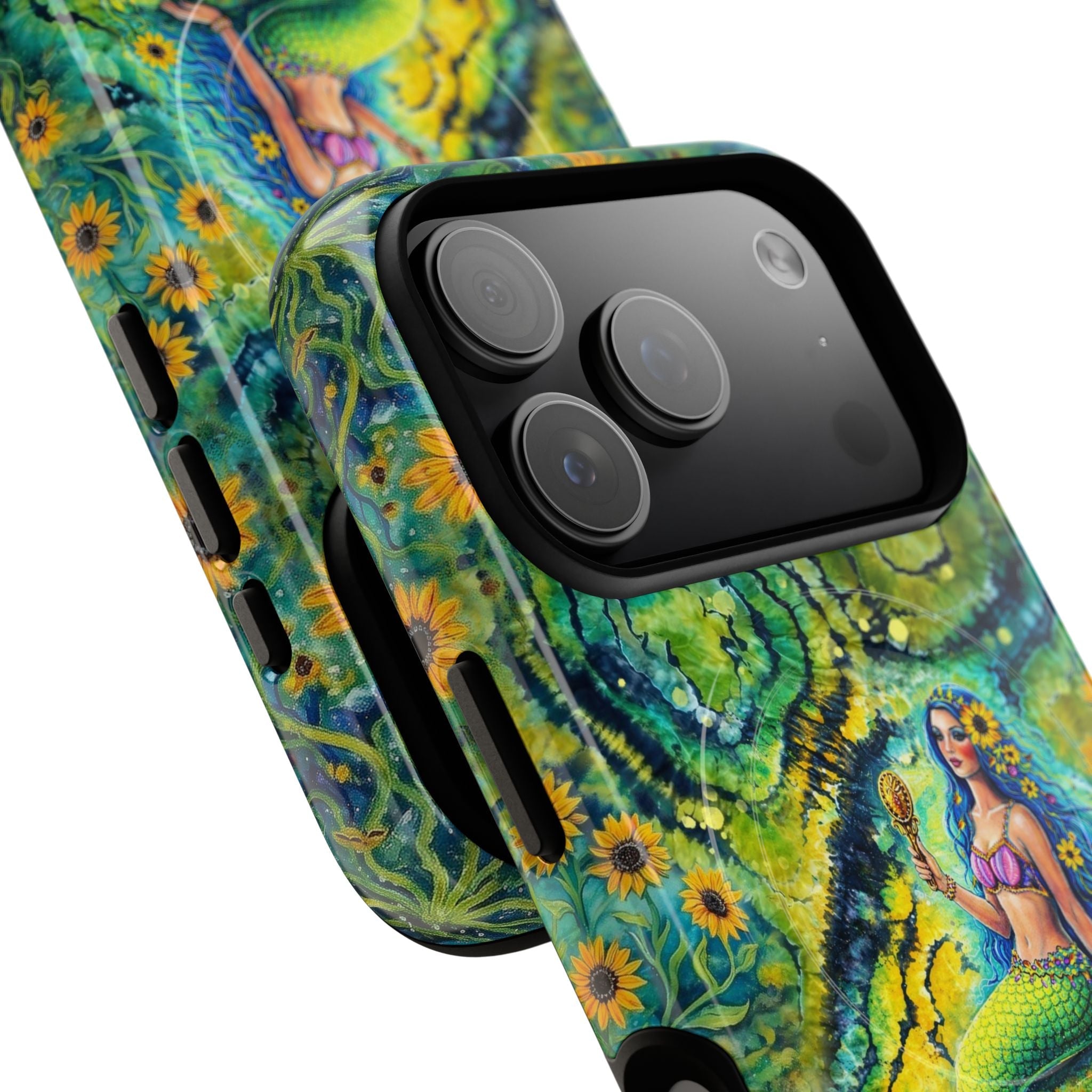 SEASIDE SOUL MERMAID MAGNETIC PHONE CASE  - TLNT2804261