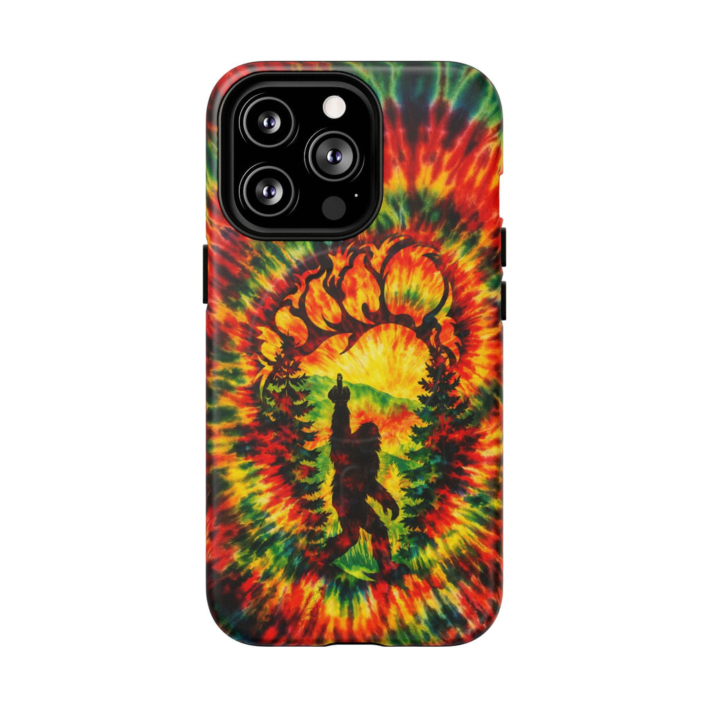 BIGFOOT FOOTPRINT SWIRL MAGNETIC PHONE CASE  - TLTW2605262