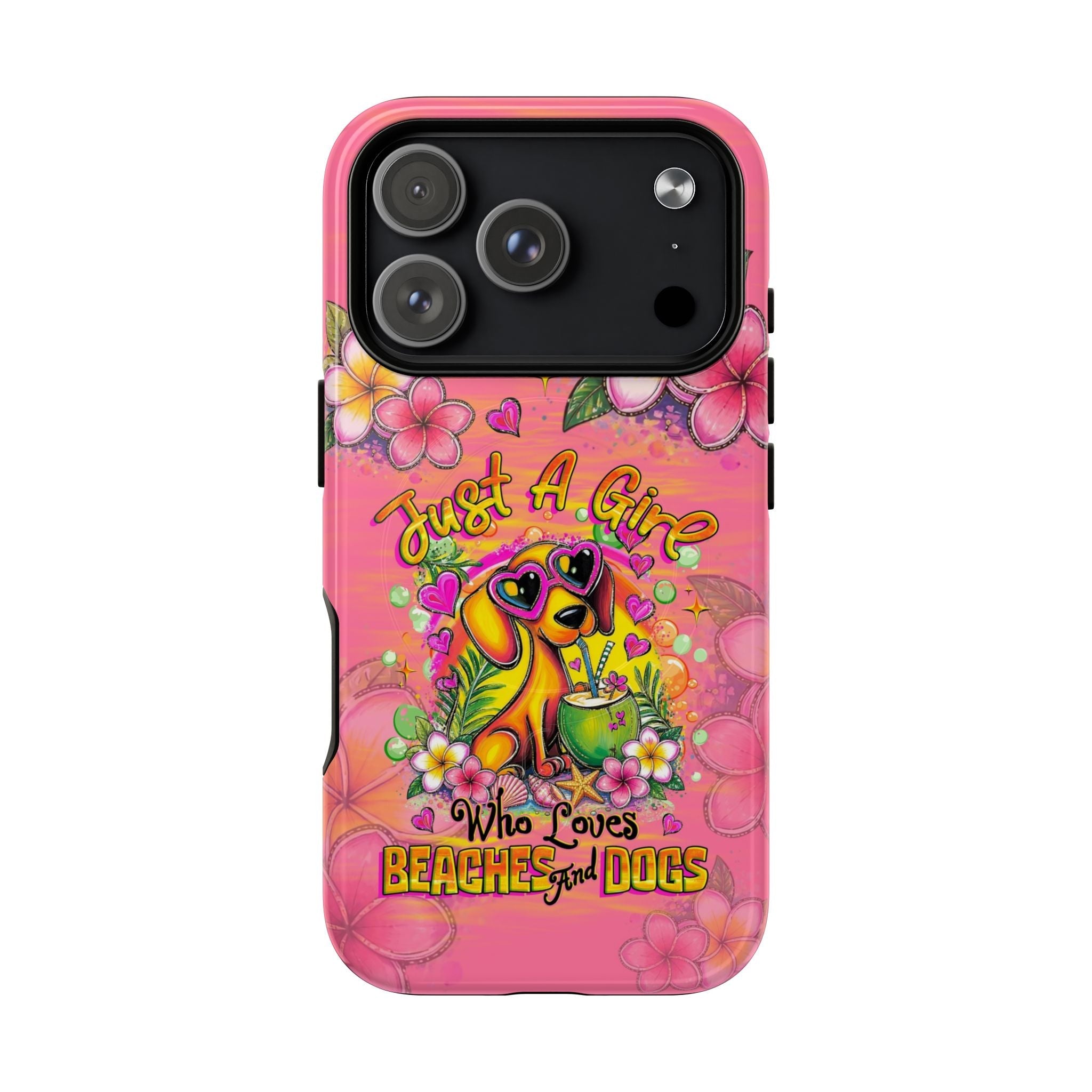 JUST A GIRL WHO LOVES DACHSHUND DOG MAGNETIC PHONE CASE  - TLHG2005264