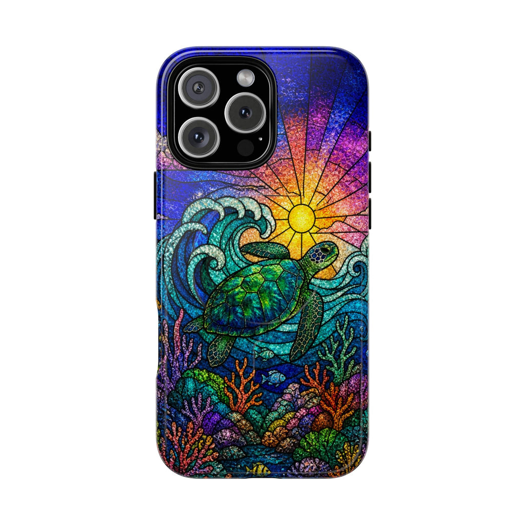 SEA TURTLE WAVES MAGNETIC PHONE CASE  - TLTW0505263