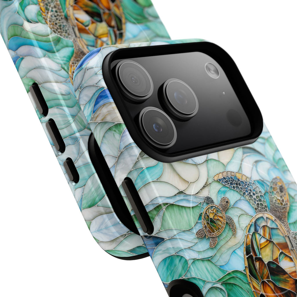 SEA TURTLE WAVES MAGNETIC PHONE CASE  - TLTW0605261